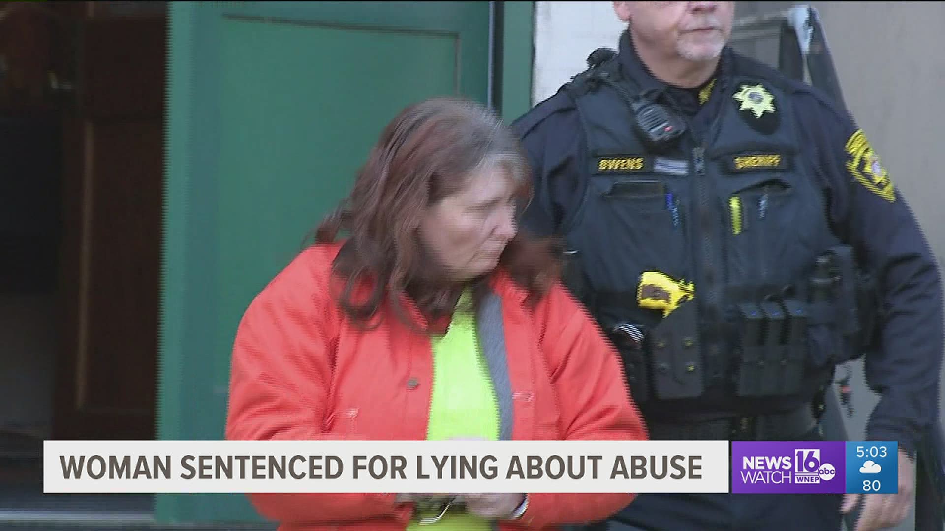 Christy Willis was sentenced Friday a few months after being found guilty of lying for her son to investigators about his fatal abuse of a young girl.
