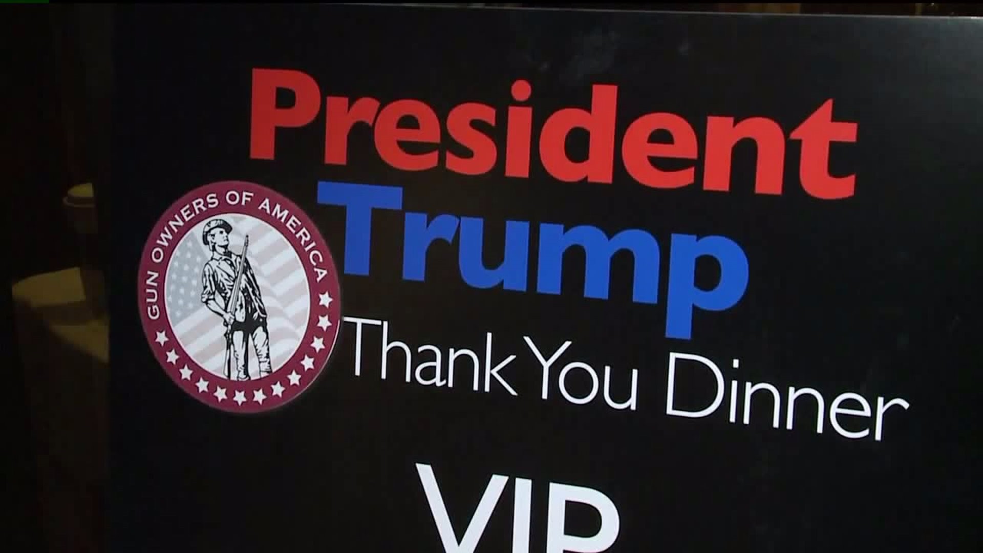 Hundreds Attend Gun Rights Dinner Thanking President