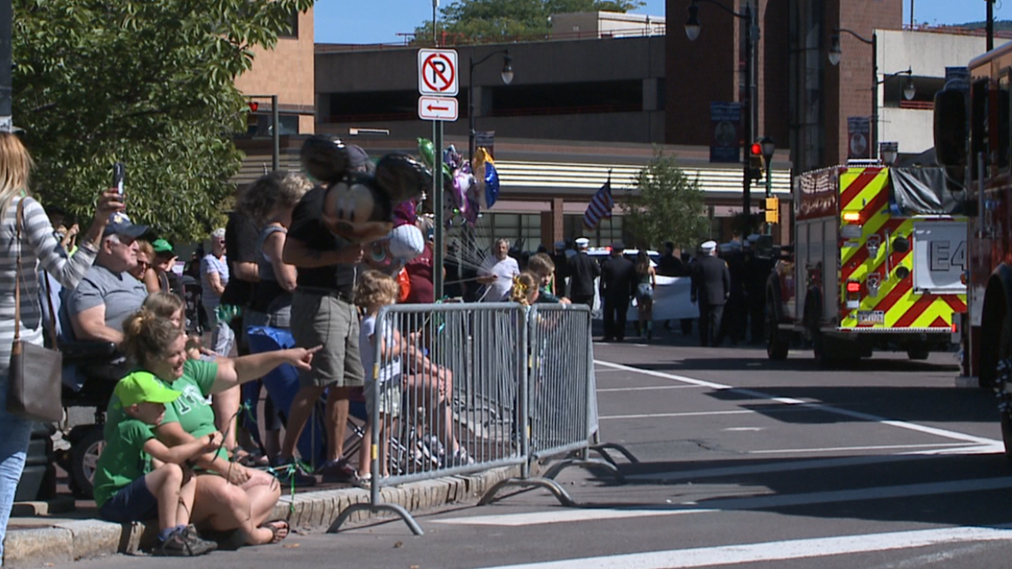 St. Patrick’s Day in September: Wilkes-Barre holds postponed parade to smaller crowd on beautiful fall day