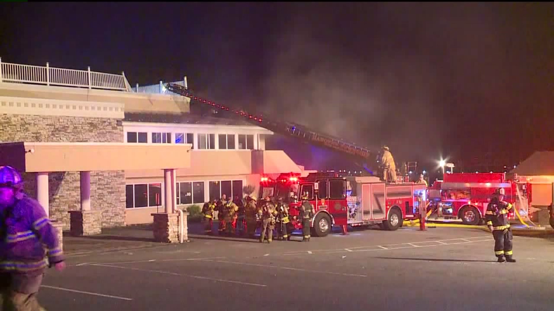 Fire Damages Business in Ashley