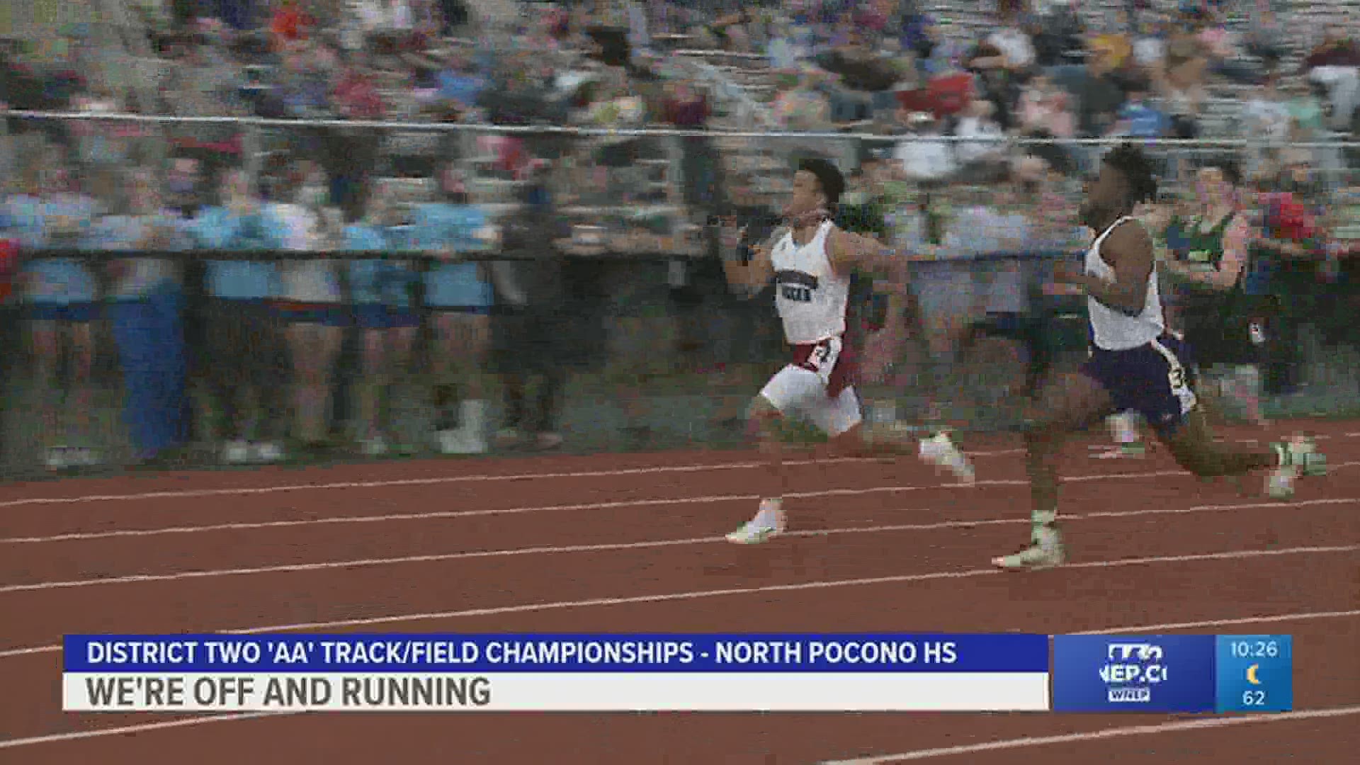 A slew of records fell in the D2 'AA' Track and Field Championships at North Pocono HS.