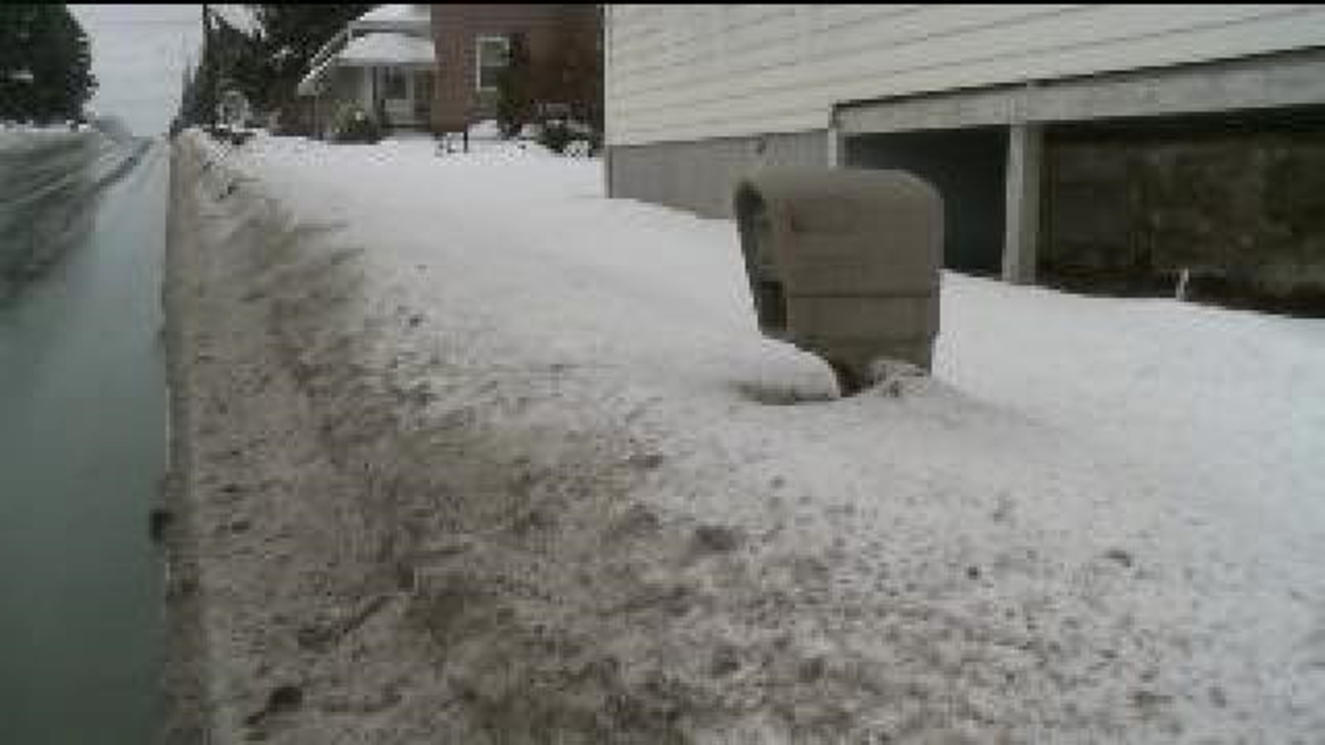 Digging Out To Make Room For The Mail Carrier
