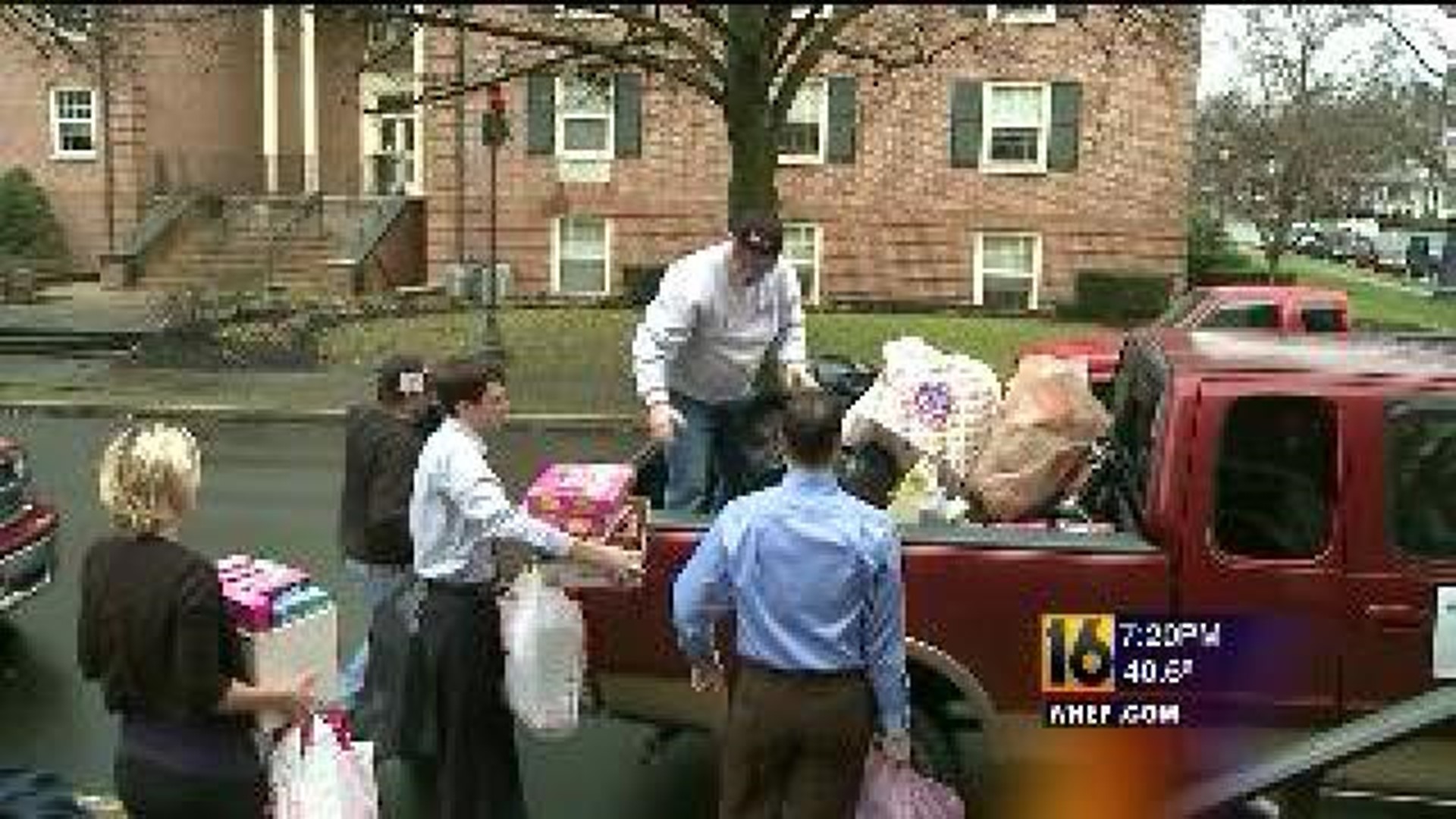 Toys for Tots Donations Pile Up at College