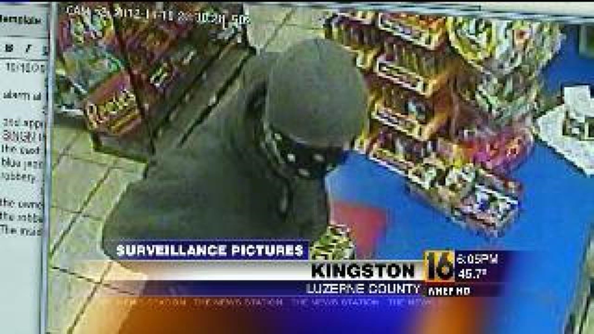 Robber Hits Kingston Store