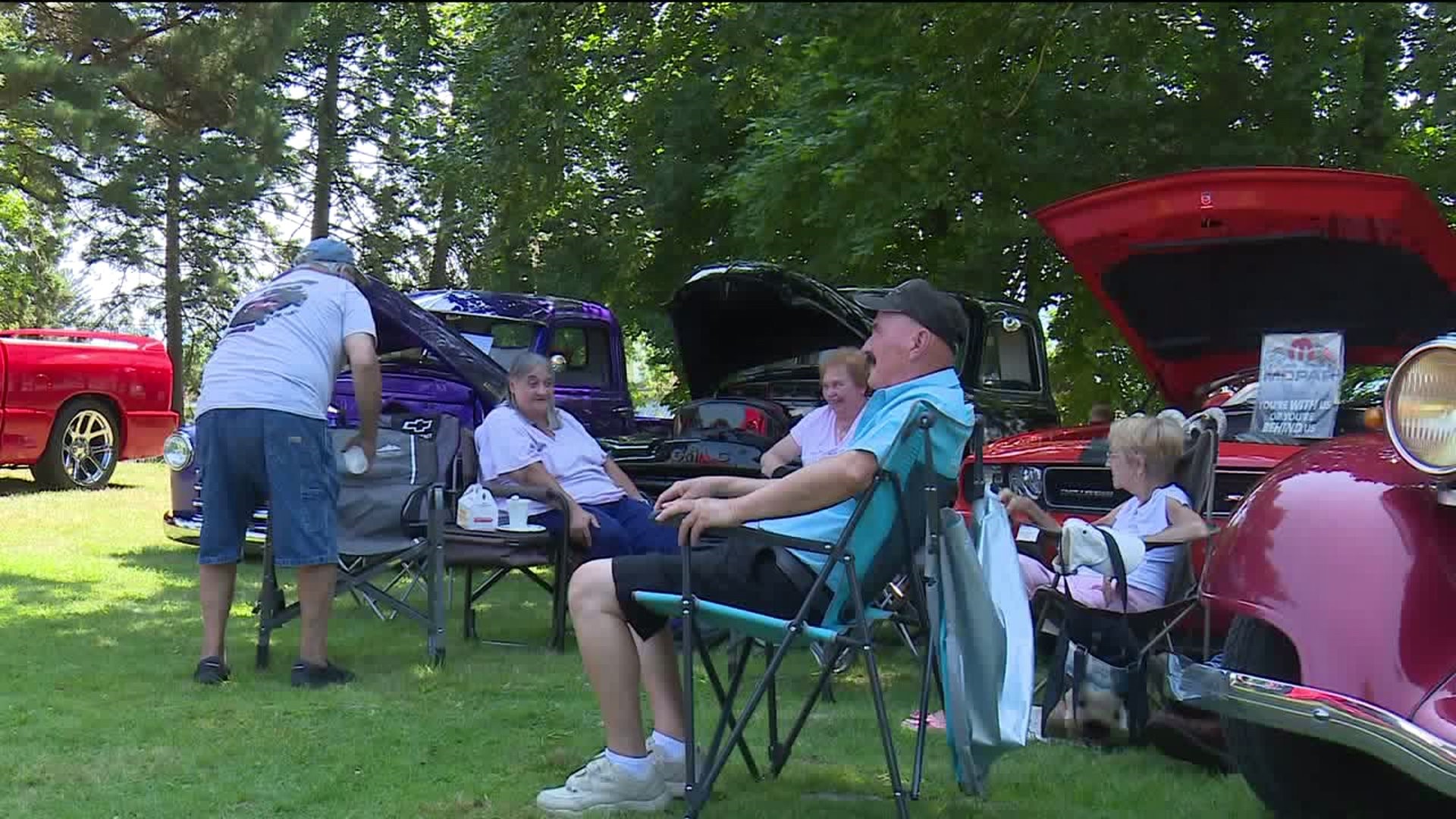 Saint Ann’s Basilica in Scranton Holds Annual Car Show