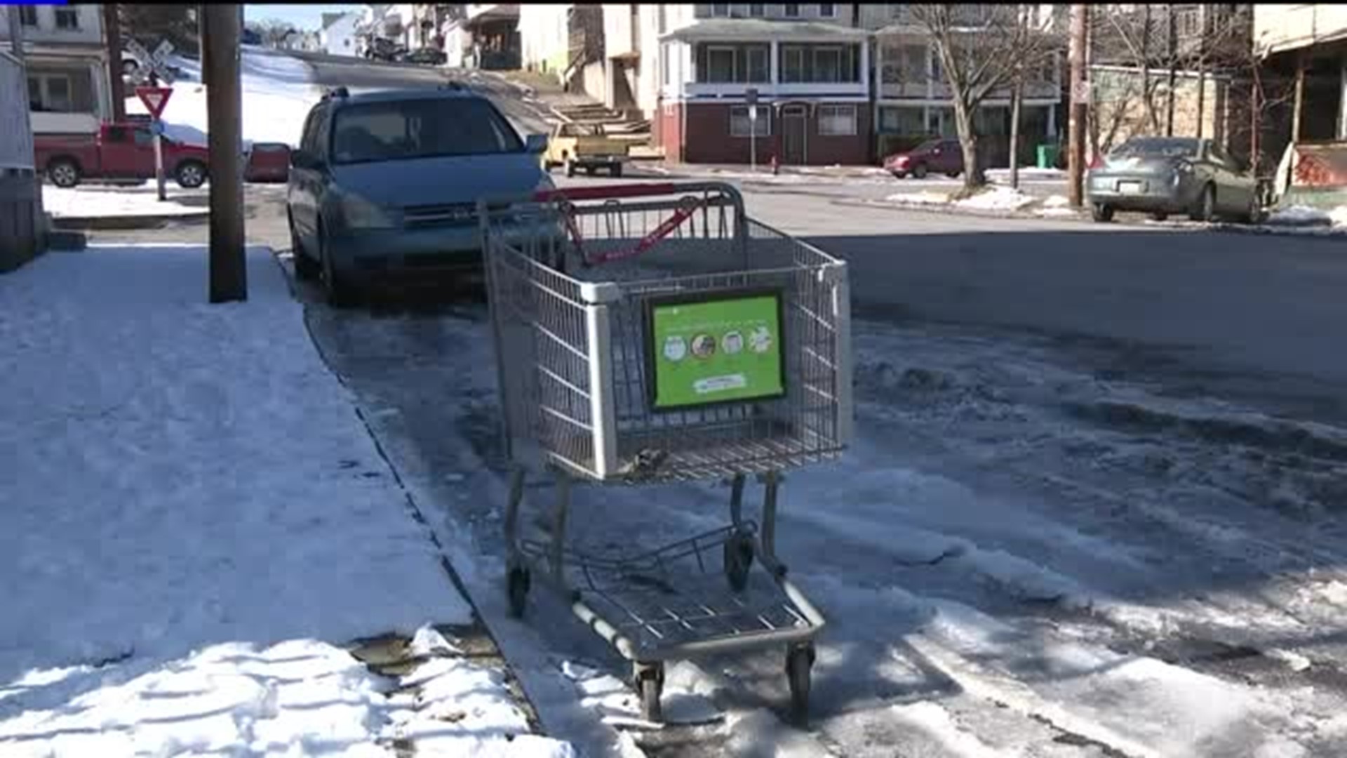 New Security System Keeps Shopping Carts at Store