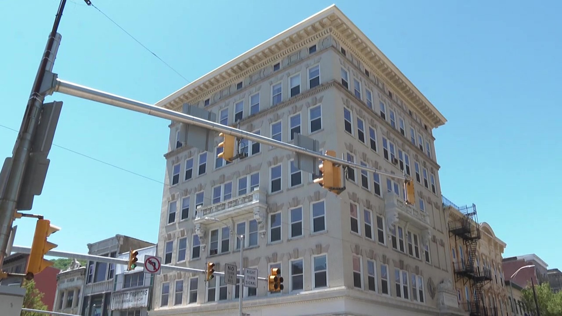 What's called Pottsville's oldest "skyscraper" has a new owner and a chance at rebirth. It couldn't come soon enough for one business owner.