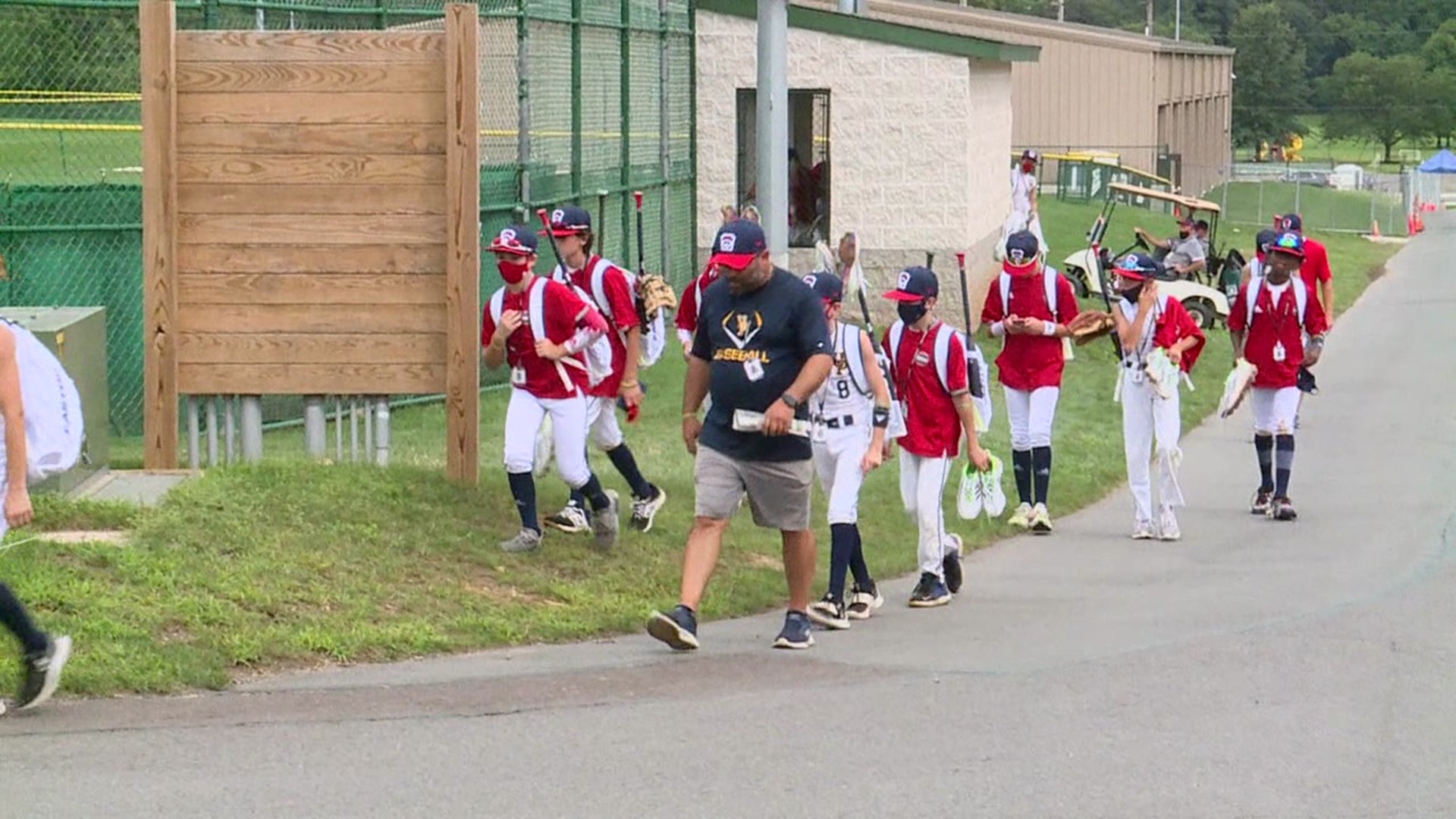 Newswatch 16's Chris Keating caught up with the players and coaches from Upper Providence Little League.