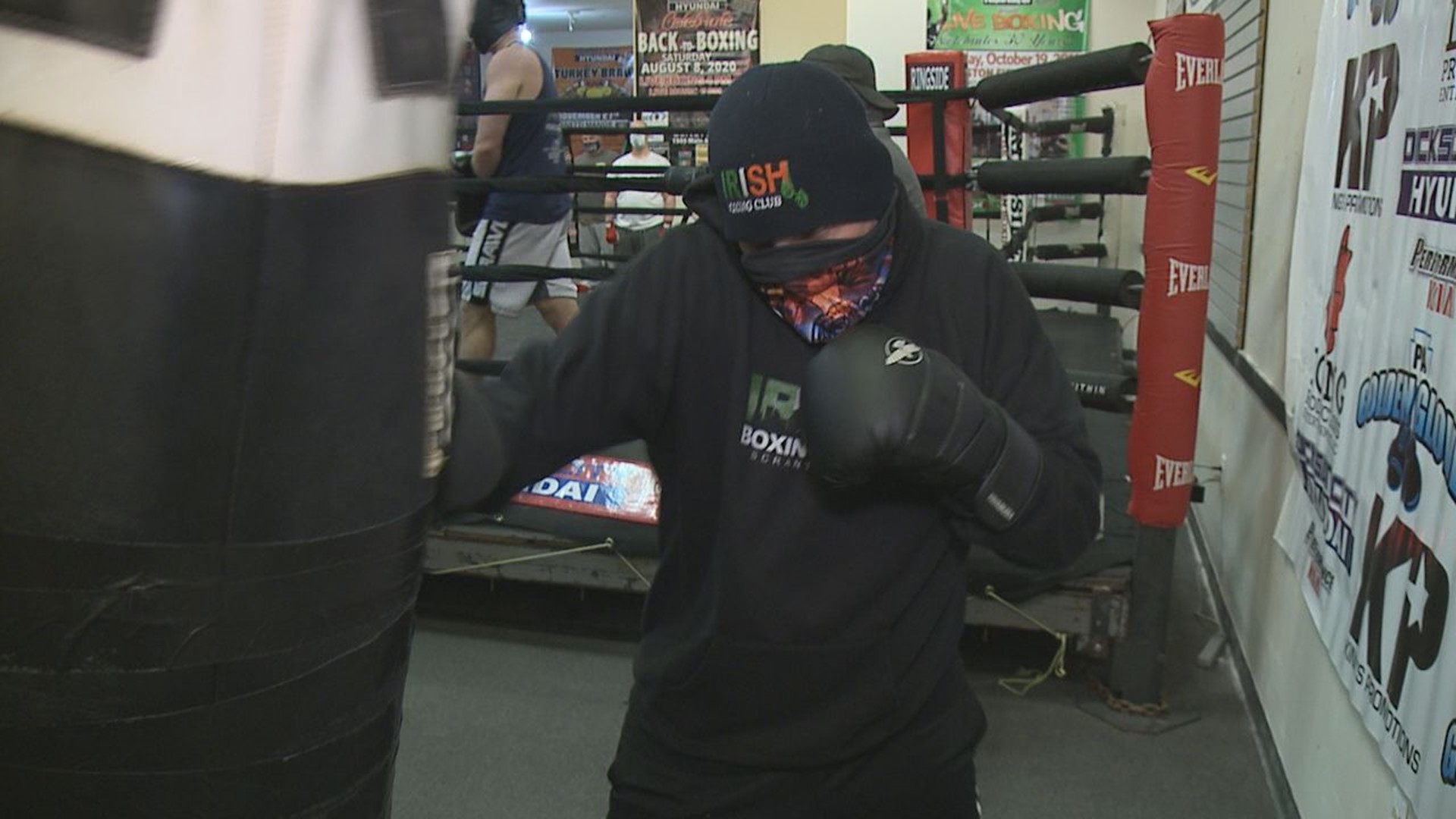 Irish Boxing Club sets up temporary facility inside Marketplace at