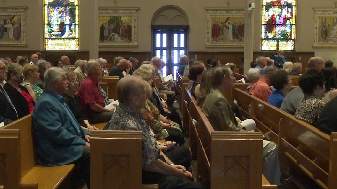 Mass held in Scranton for milestone anniversaries