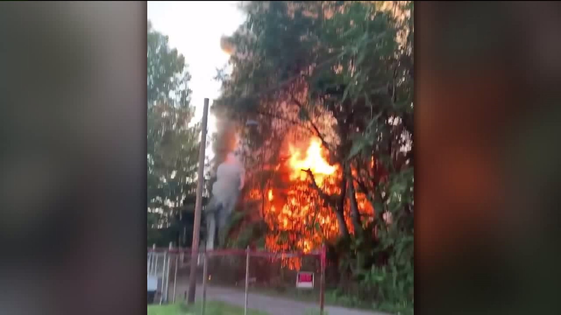 Flames Destroy Vacant Home in Wilkes-Barre