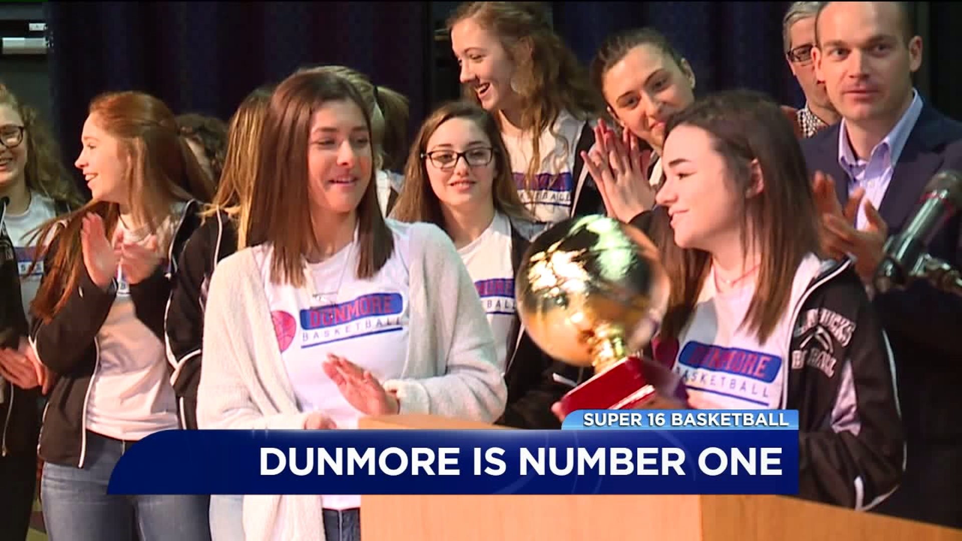 Dunmore Girls Basketball Team Top Our Super 16