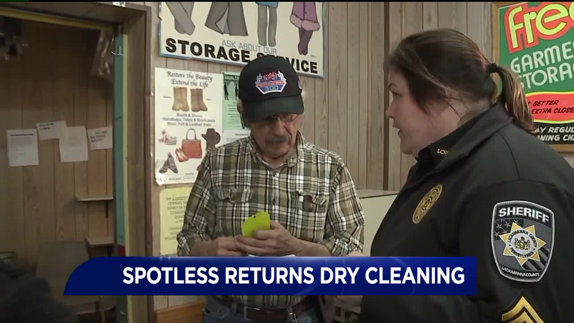 Spotless Cleaners in Scranton Returns Some Dry Cleaning