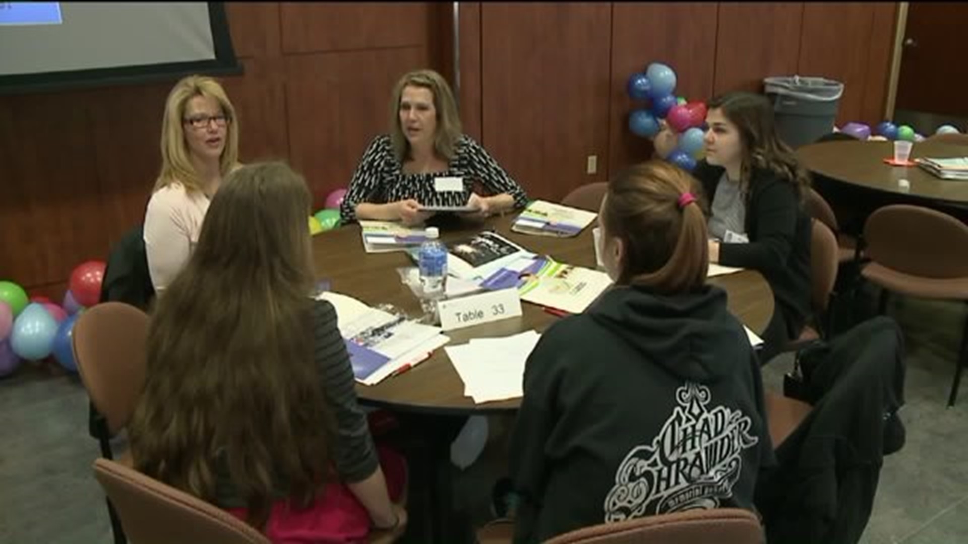 Young Women Learn About Career Options