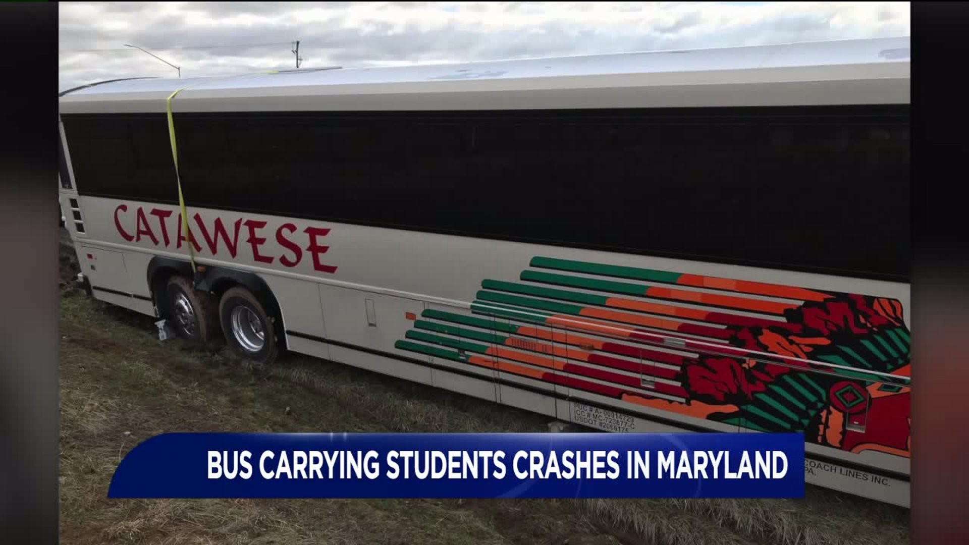 Bus Ran Off the Road in Maryland was Carrying Schuylkill County Students