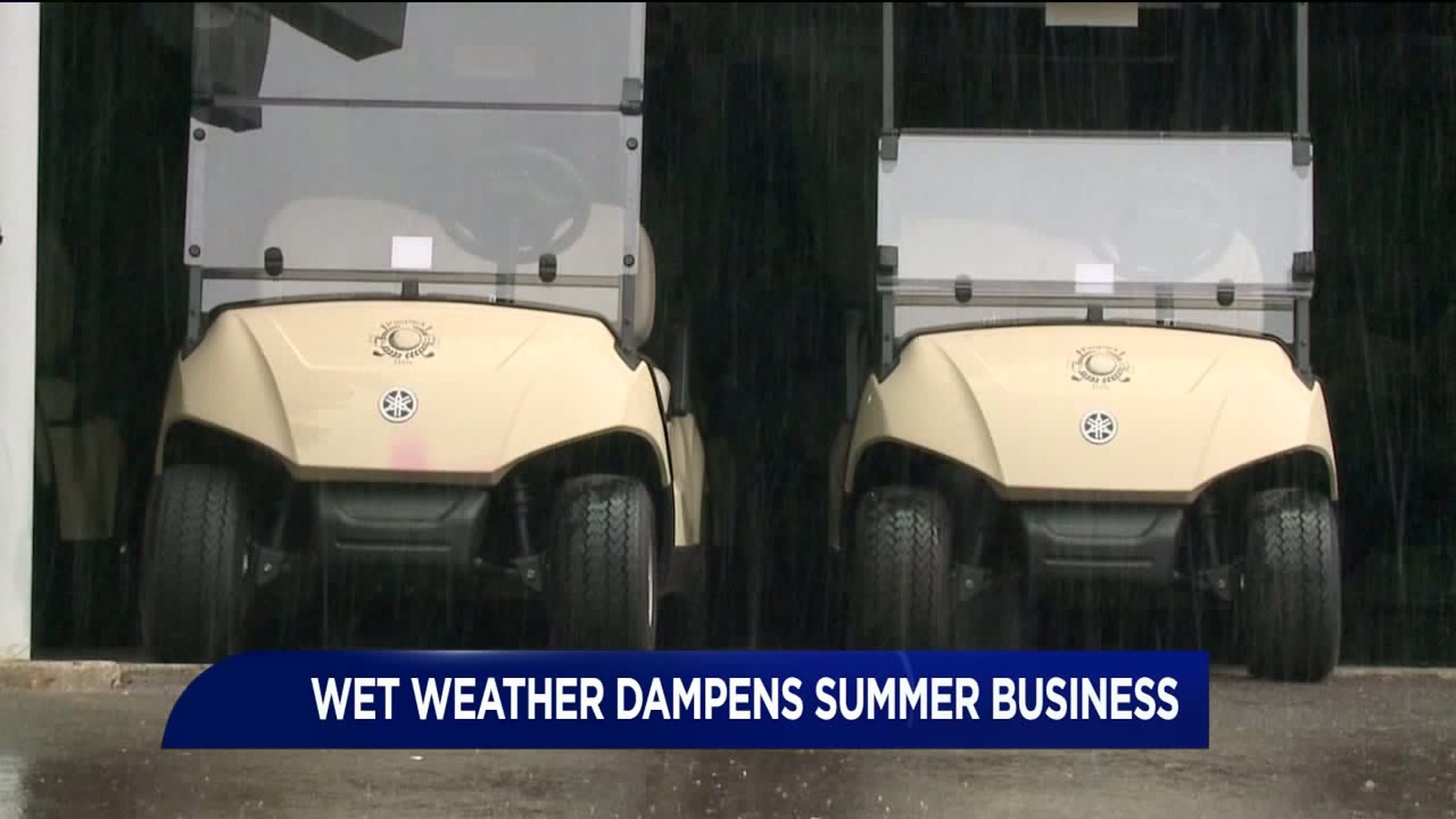 Wet Weather Dampens Summer Business