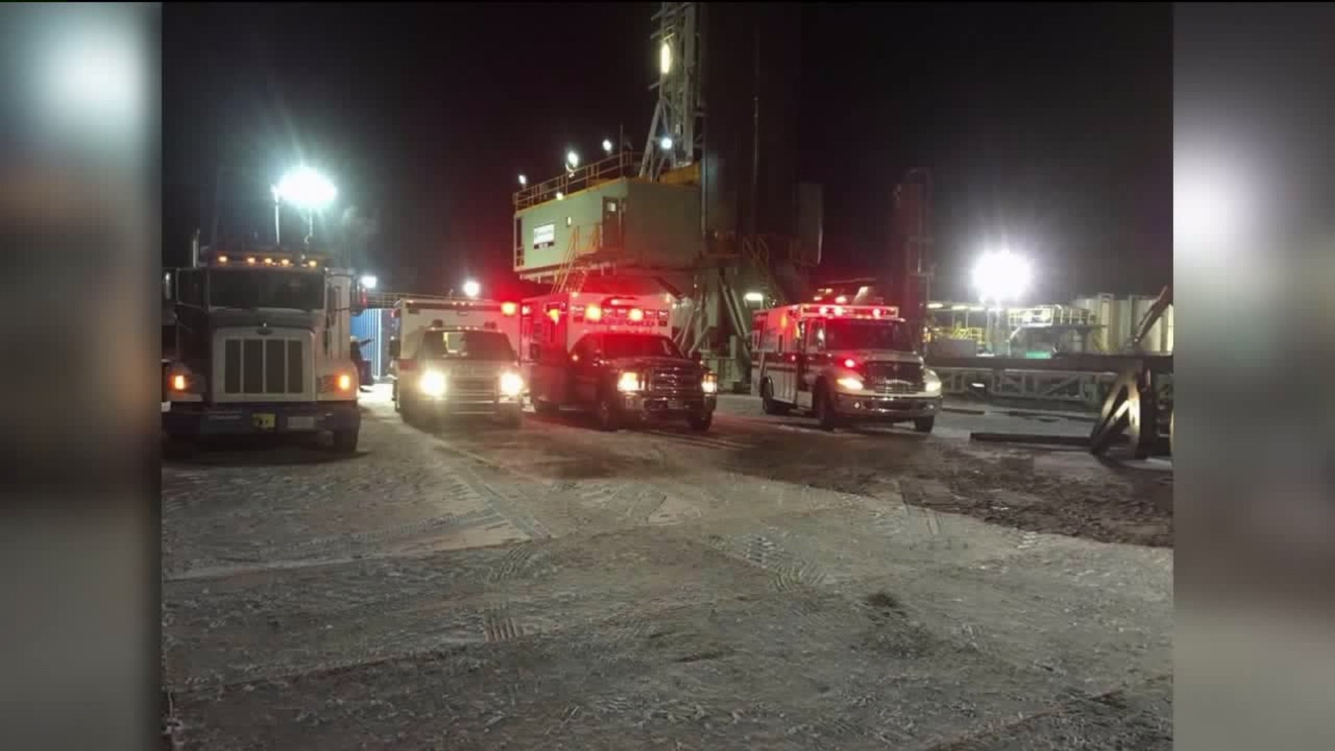Workers Hurt at Natural Gas Well Pad in Susquehanna County