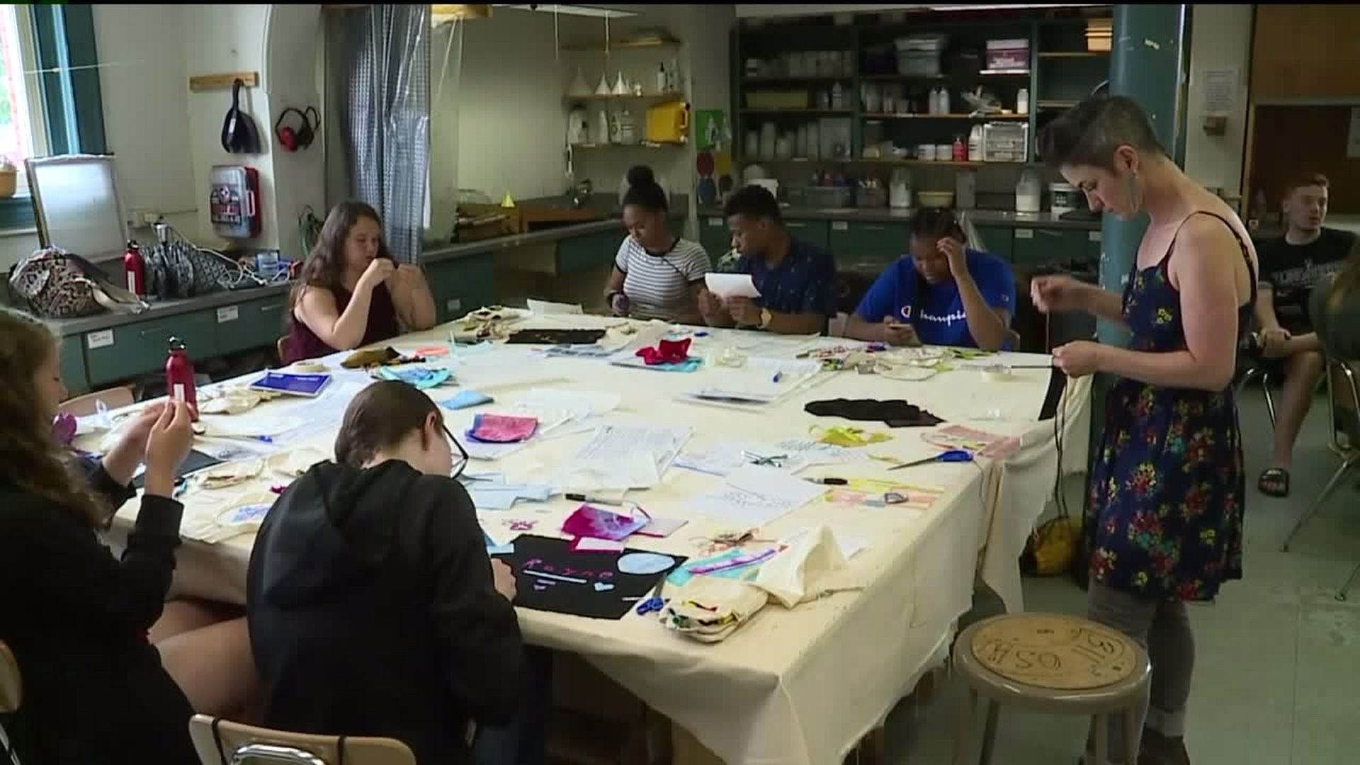 Kids Experience College Life with Anchor Program