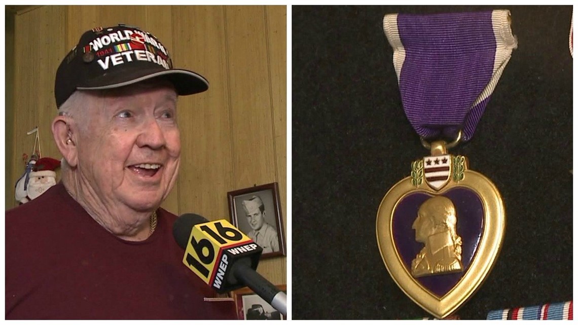 World War II Purple Heart Recipient Offers Life Lesson