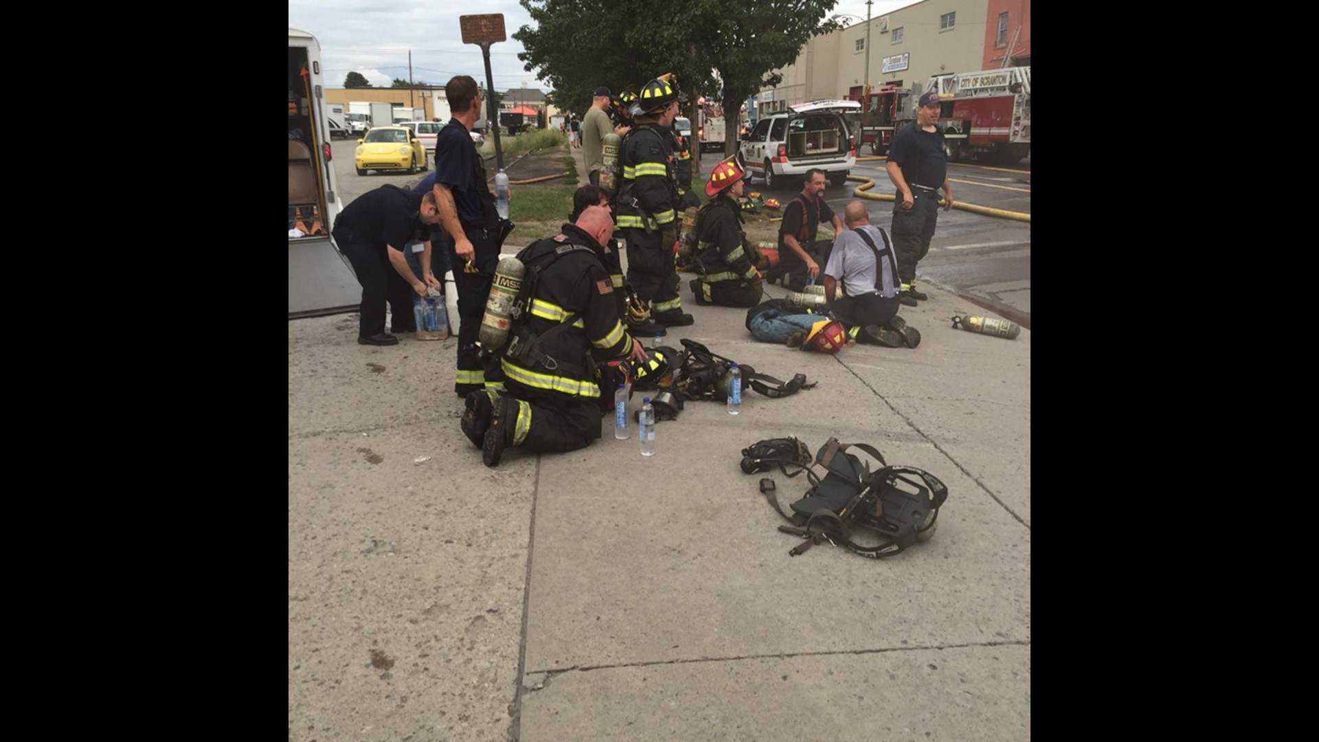 Fire at Tire Warehouse in Scranton | wnep.com