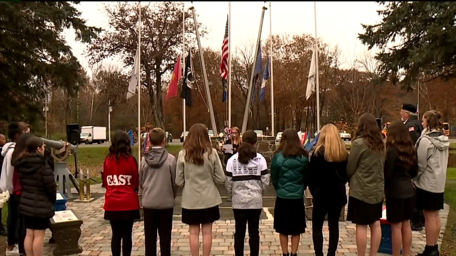 Students Hold Veterans Day Ceremony in the Poconos
