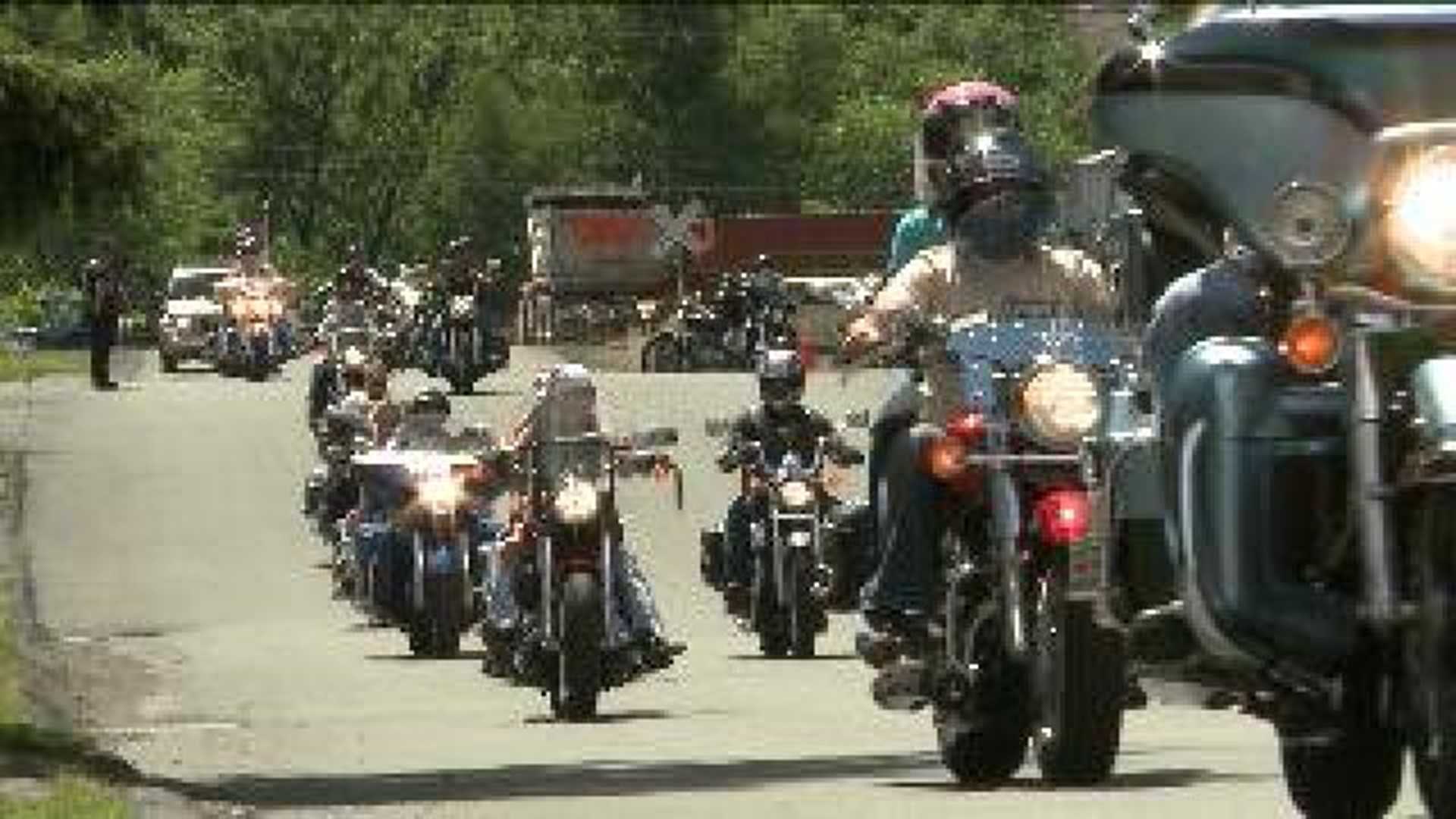 Motorcycle Ride for Veterans in Dickson City