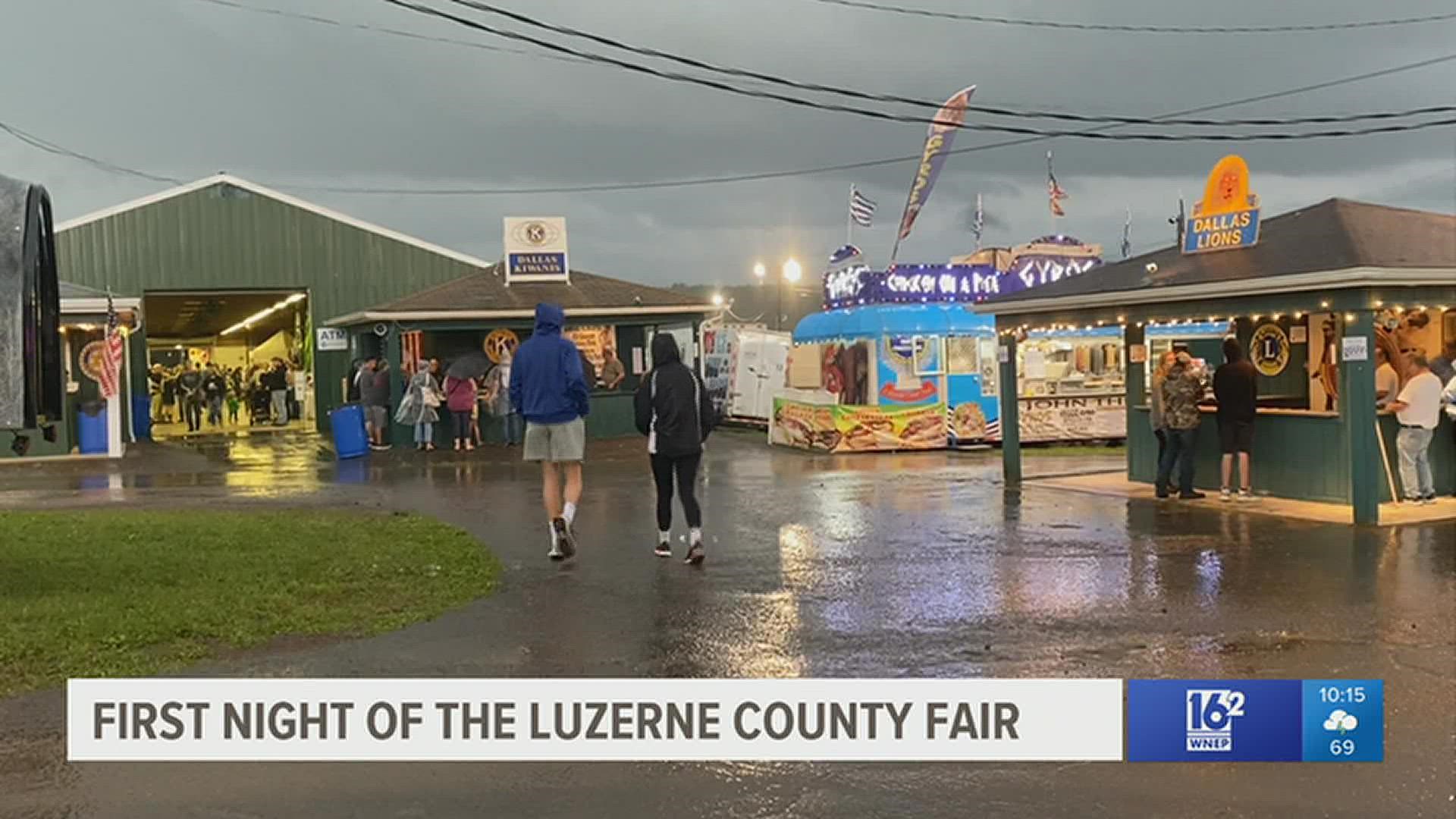 The fair highlighting food, fun, and agriculture continue Thursday through Sunday in Luzerne county.