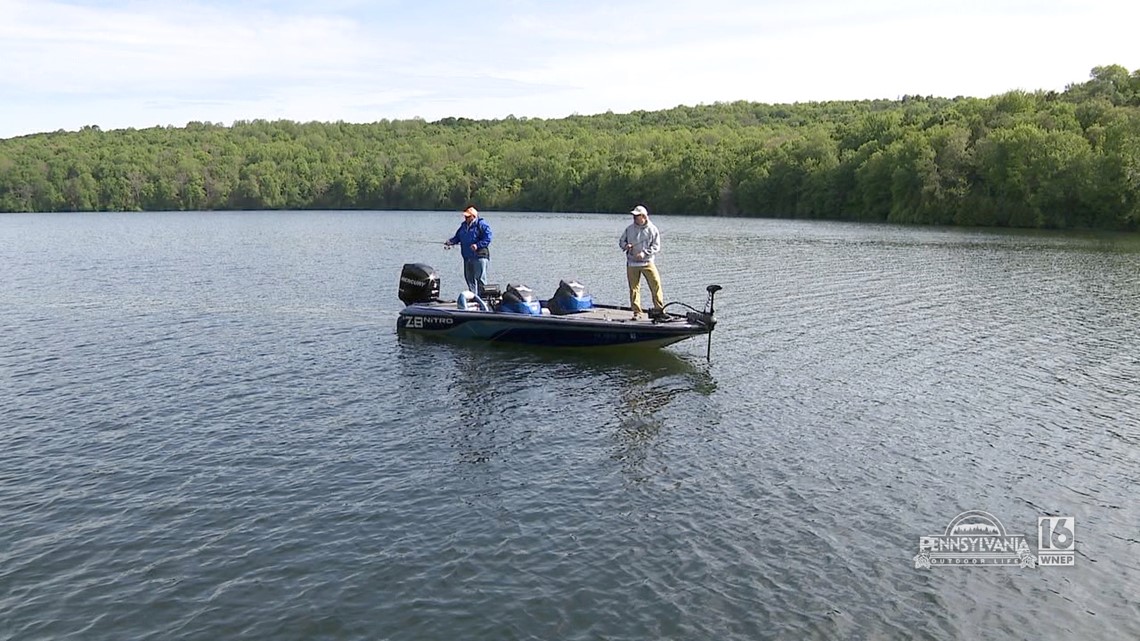 Hunters Lake Bass Fishing