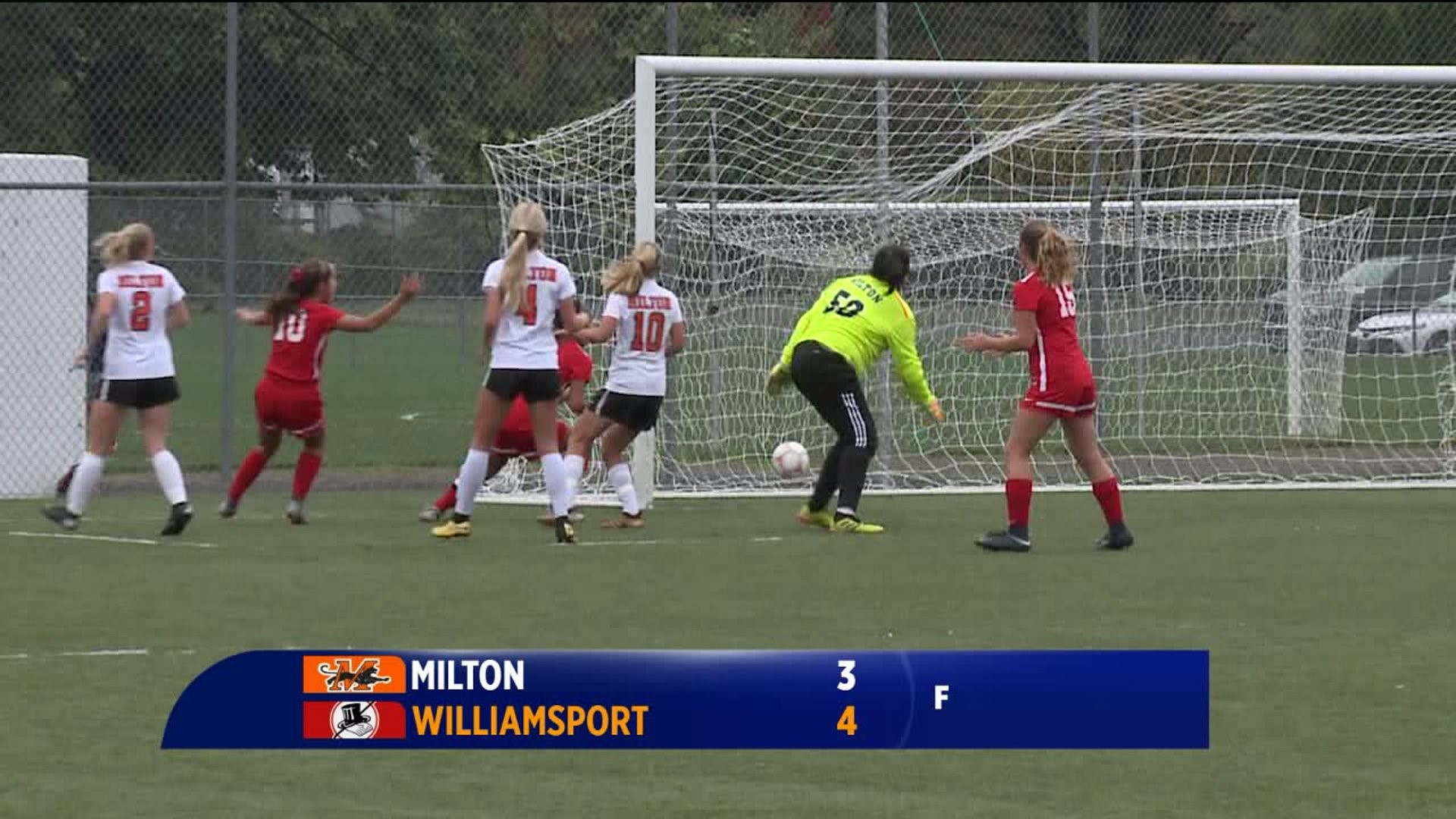 Milton vs Williamsport girls soccer