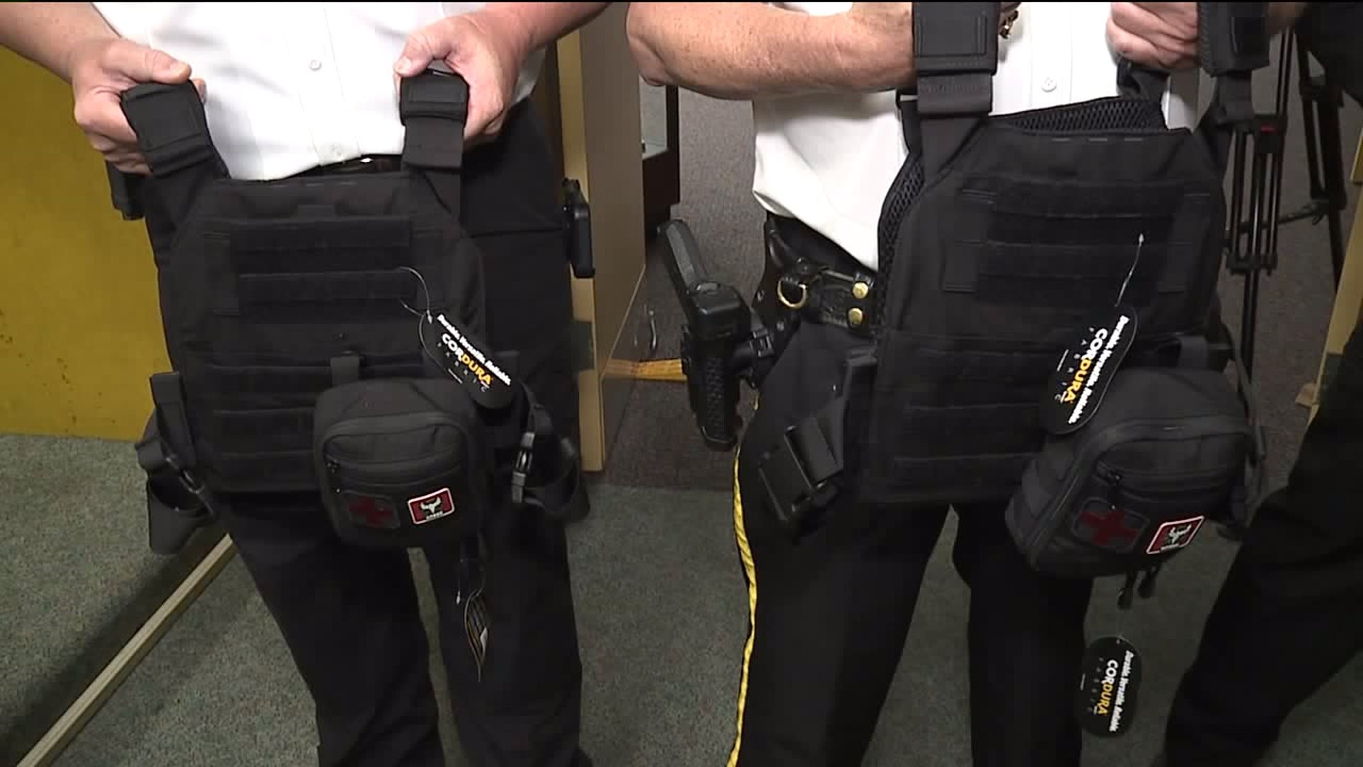 Police Departments in Luzerne County Receive Protective Vests