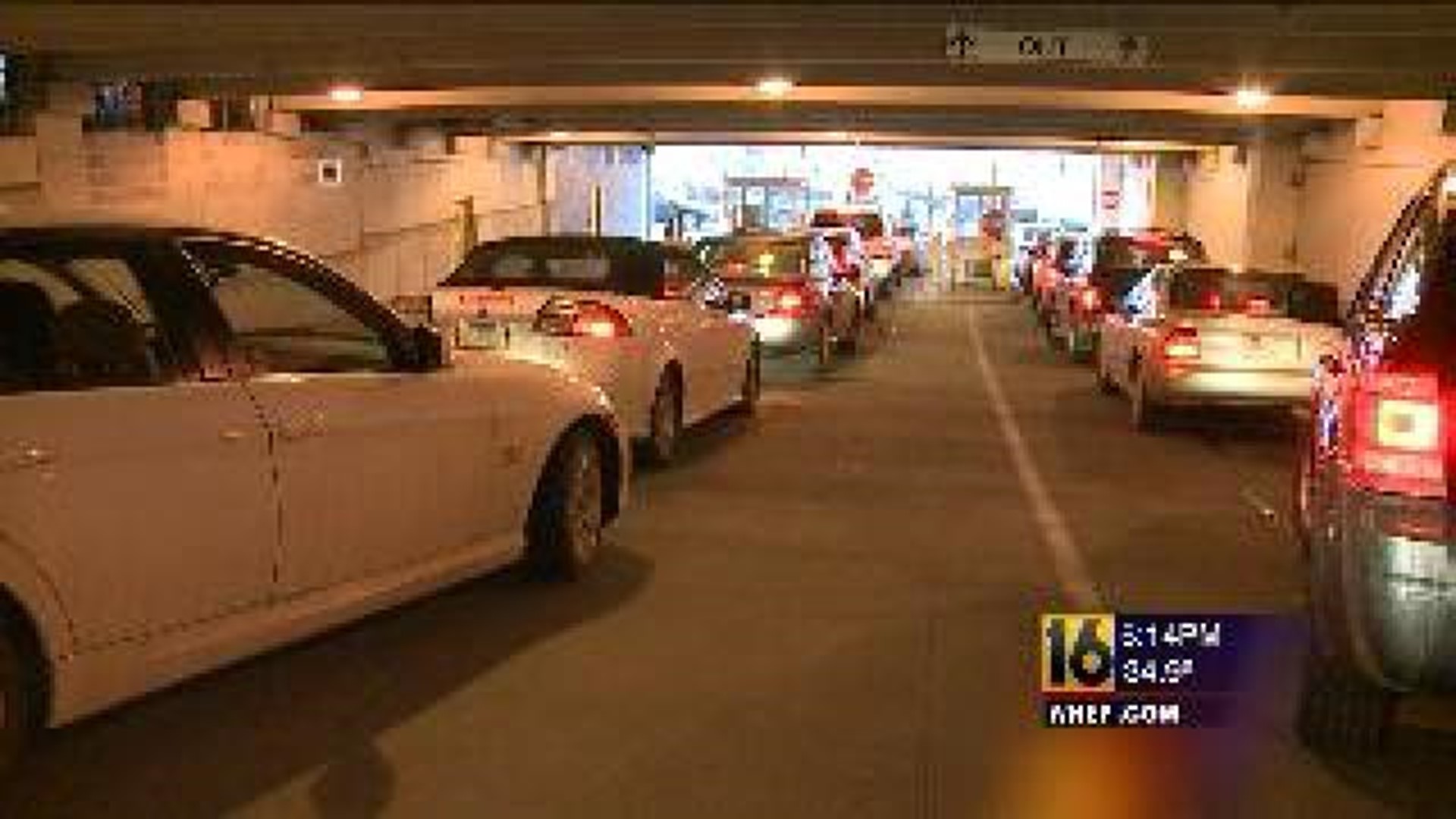 Scranton Parking Garage Traffic Jams