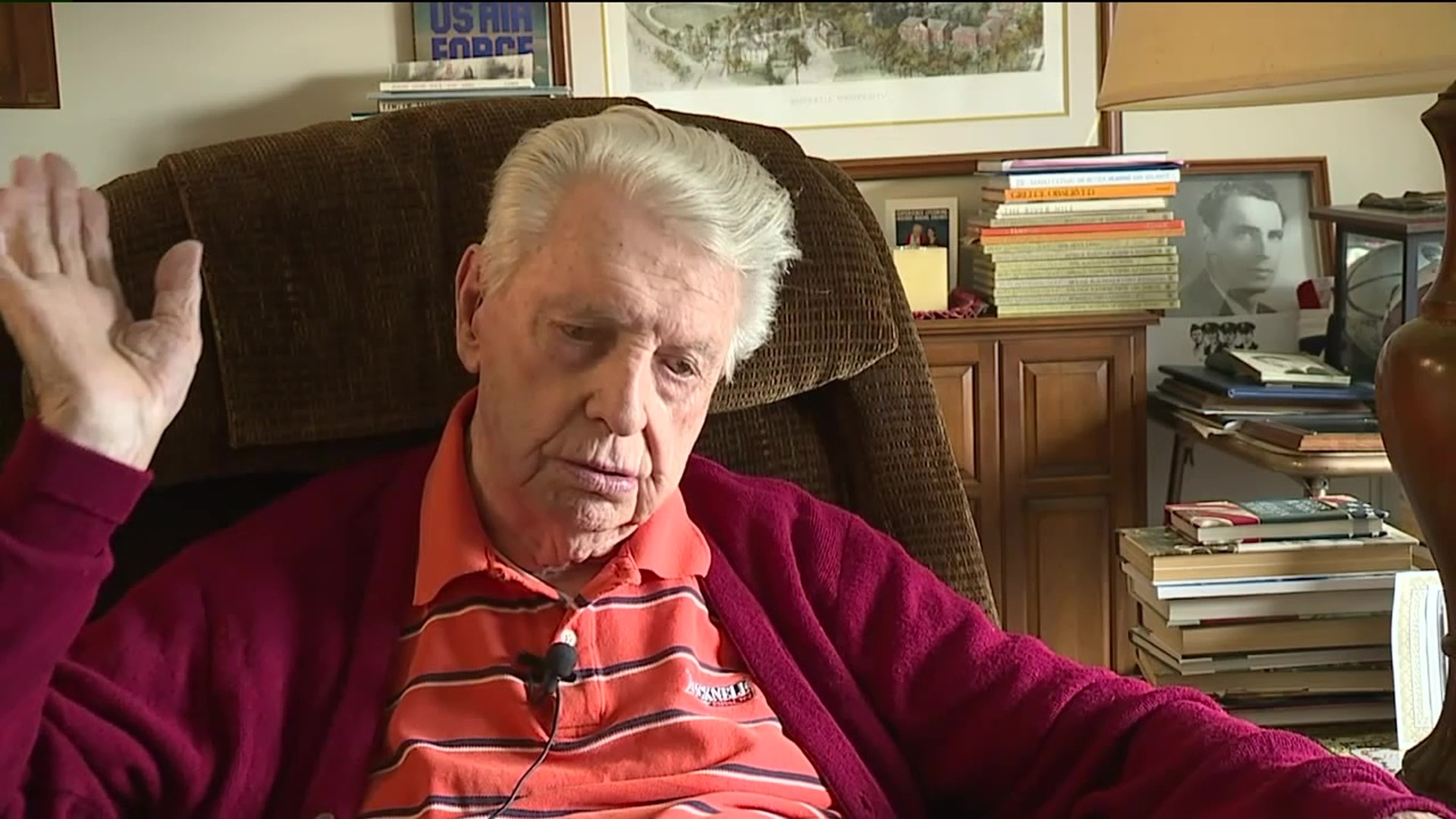 World War II veteran Joe Diblin made a mark on people in the Northumberland area.