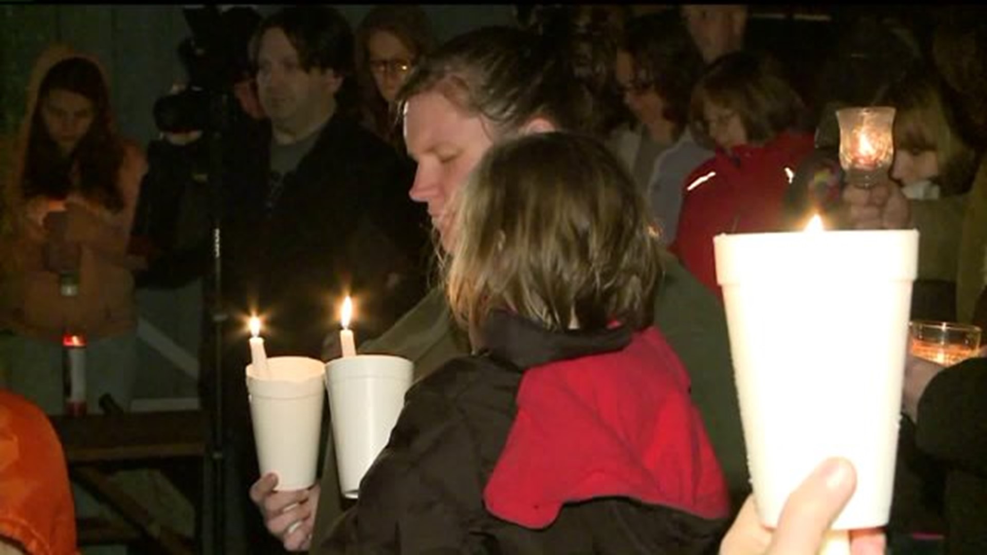 Family, Friends Hold Vigil for Missing Woman in Clinton County