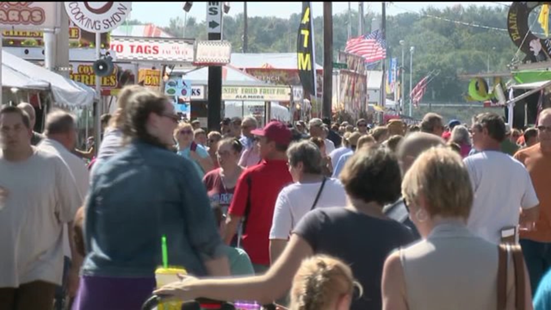 Bloomsburg Fair: Beautiful Weather, Big Crowds