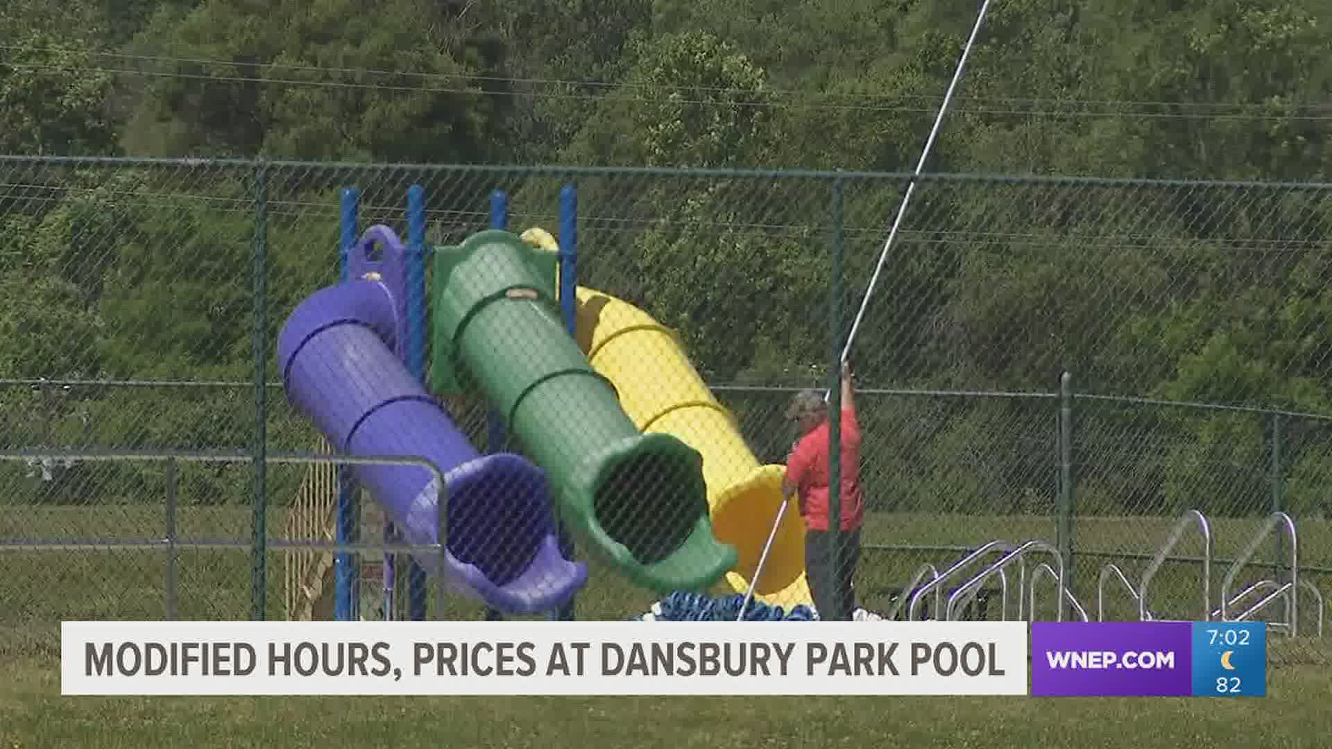 New safety guidelines will be in place at Dansbury Park Pool and summer passes will not be available this year.