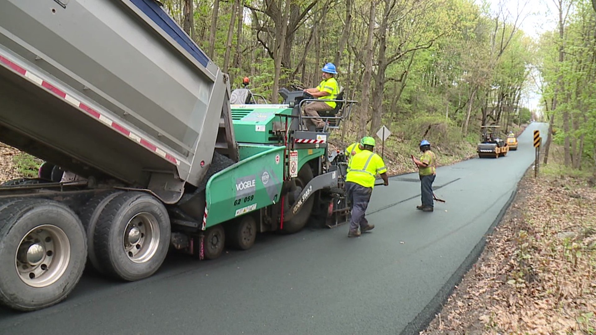 As Newswatch 16's Stacy Lange reports, some streets are getting a fresh coat of asphalt for the first time in a generation.