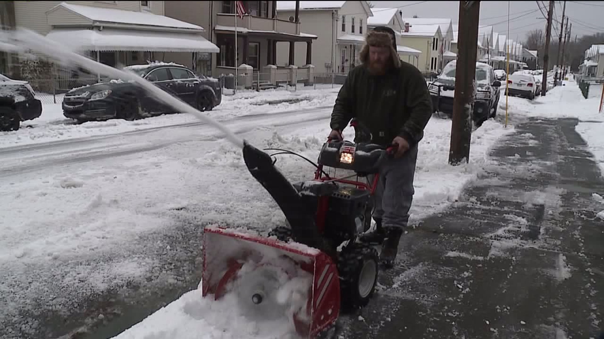 Cleanup Continues from Winter Storm