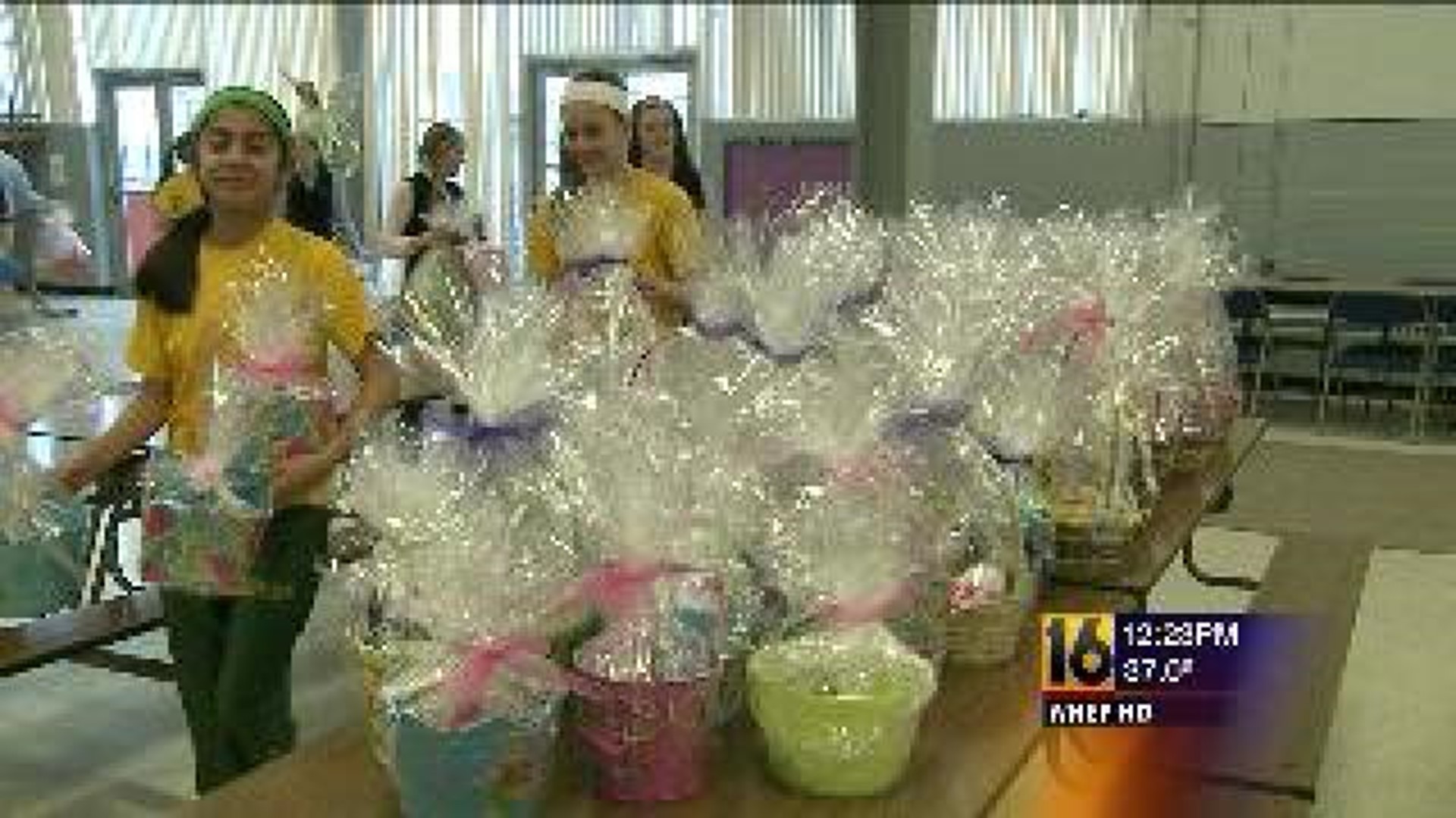 Easter Baskets Readied For Needy Kids
