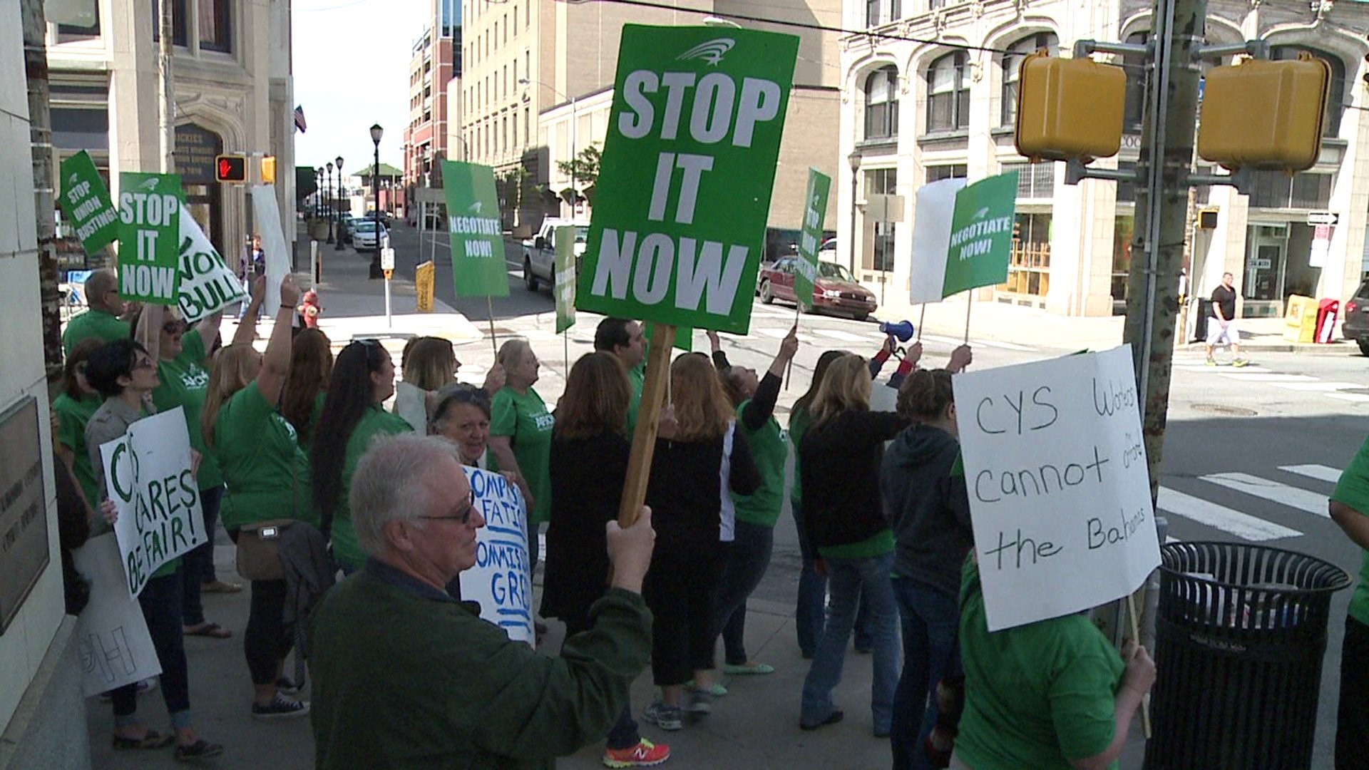 Foster Families React to Youth and Family Services Strike | wnep.com