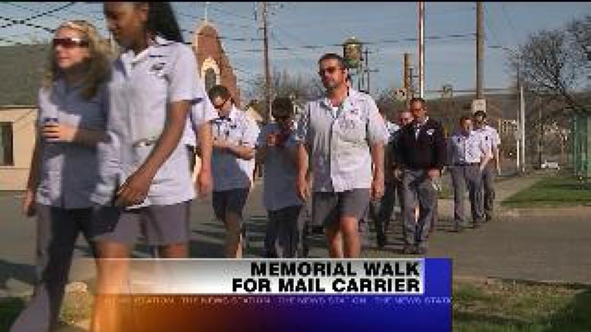 Show of Support for Mail Carrier Who Died After Fire