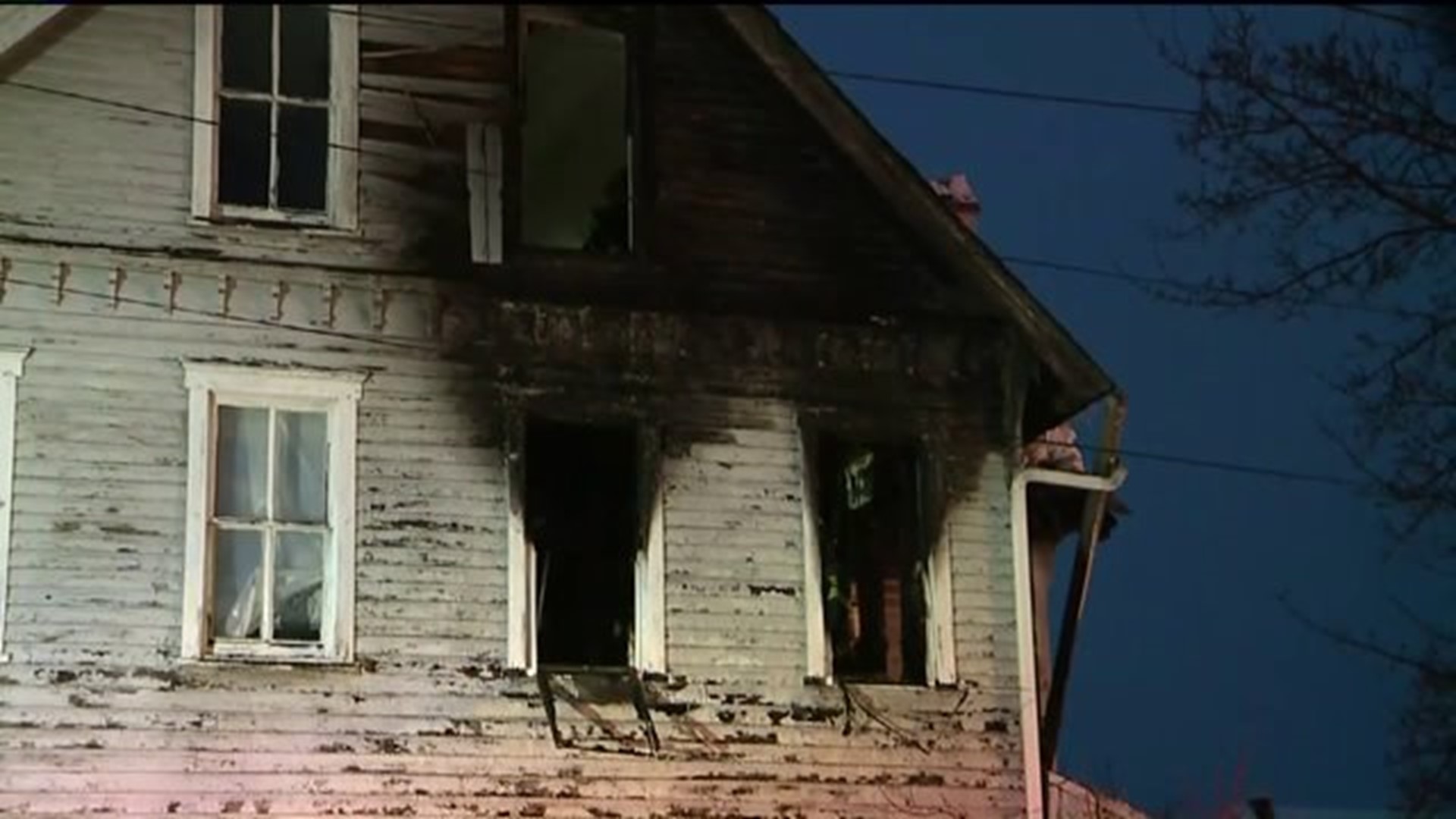 Fire Damages Home in Williamsport