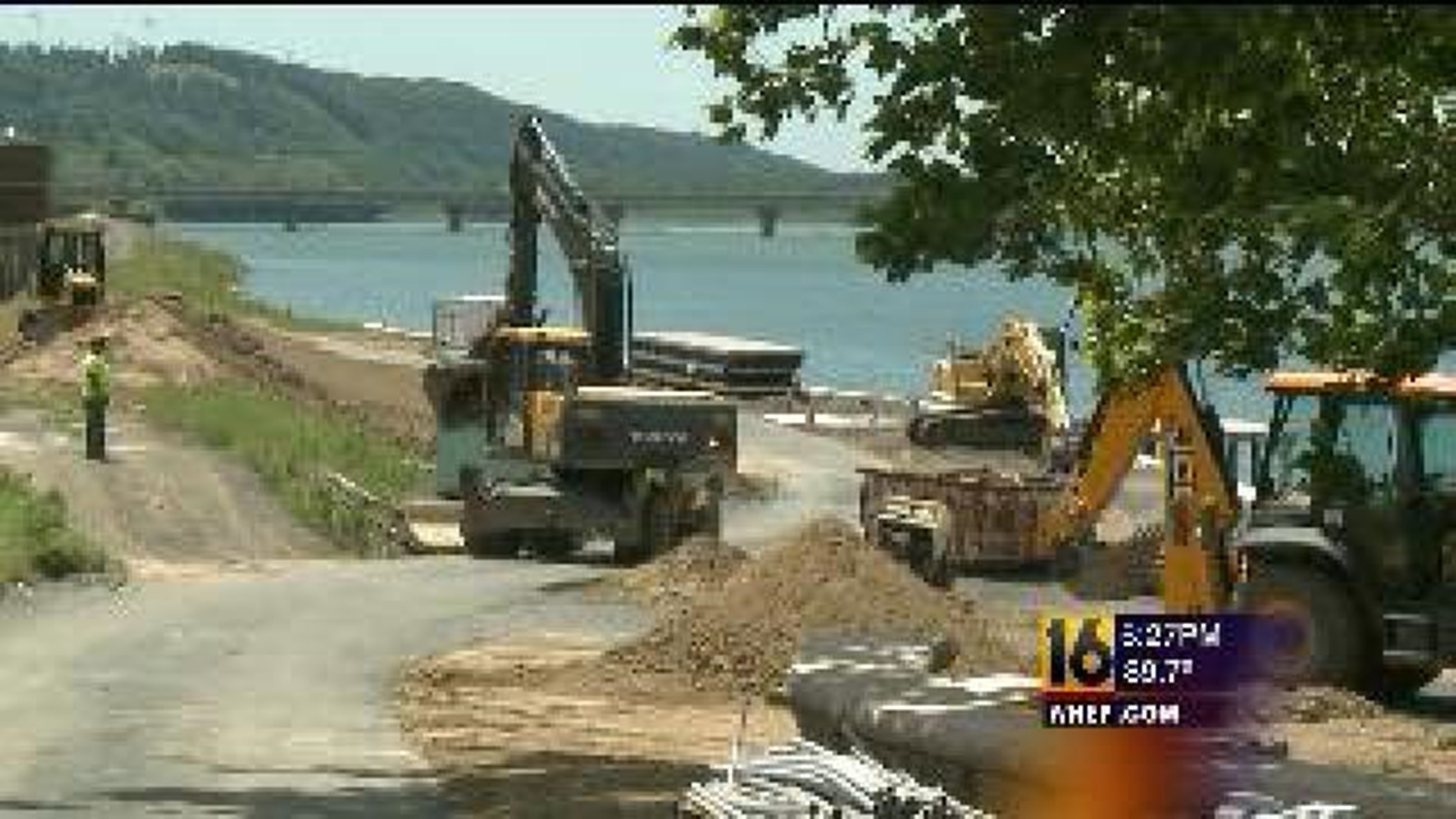 Sunbury Riverfront Project Almost Finished