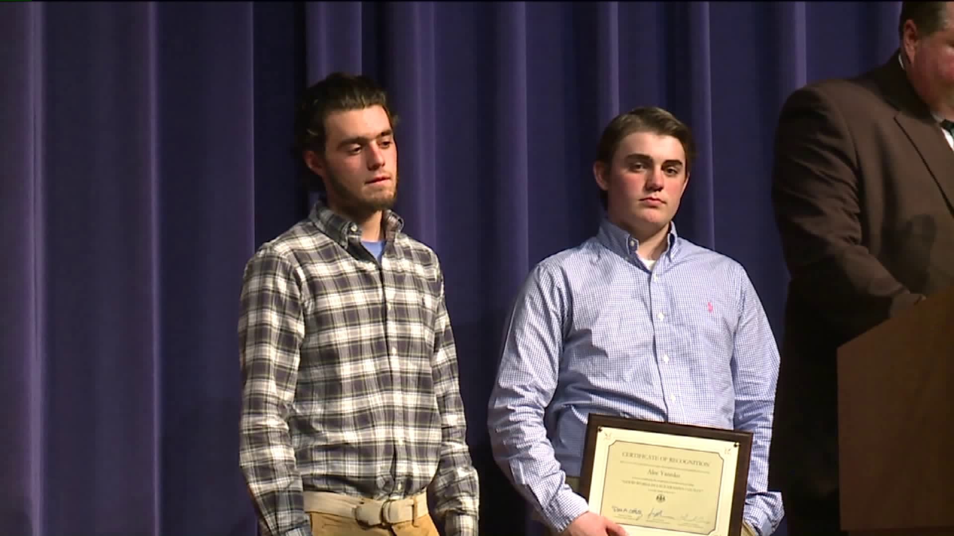 Teens Who Helped Find Missing Judge Honored