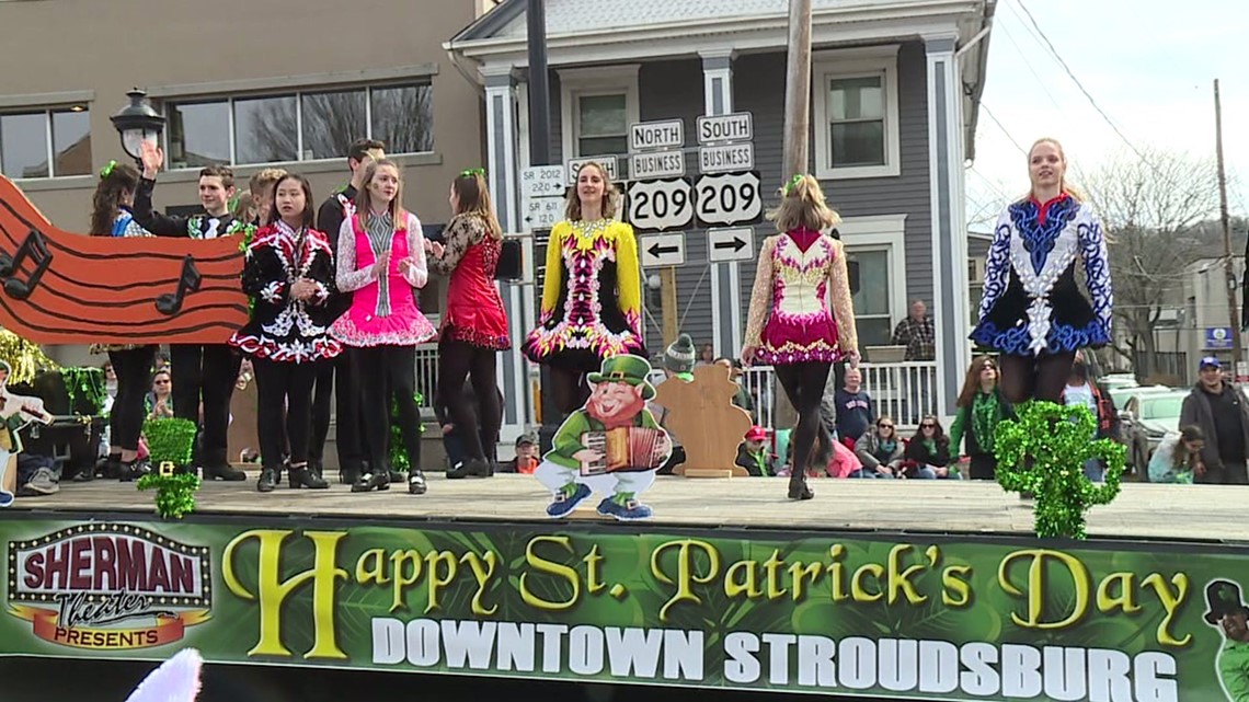 St. Patrick’s Day Celebrations Continue with Stroudsburg Parade