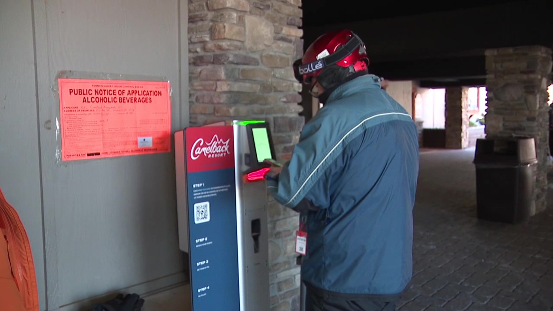 Camelback Resort near Tannersville recently installed several kiosks to allow for a quicker and COVID-friendly entry into the resort.