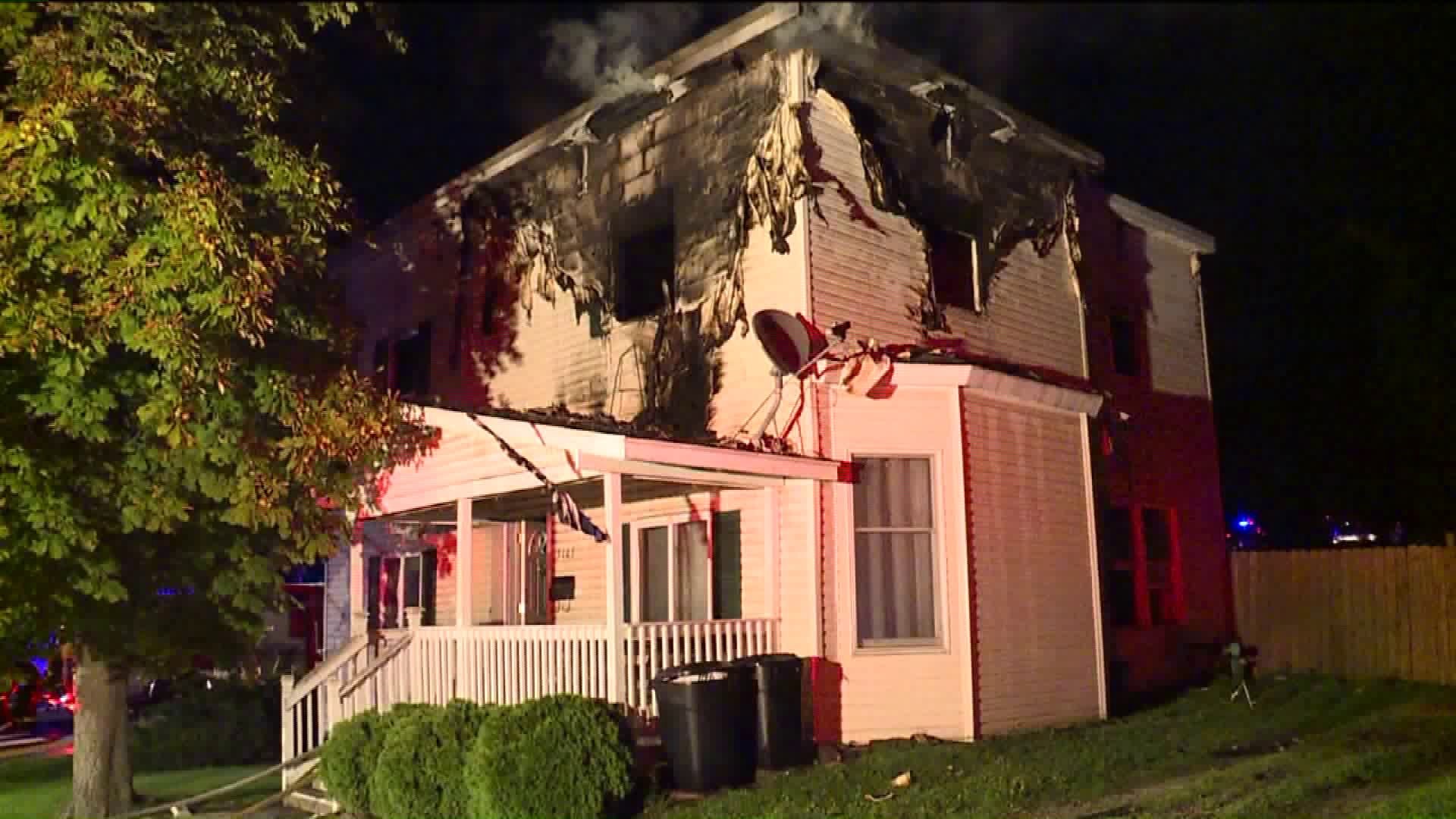 Fire Wrecks Home in Scranton
