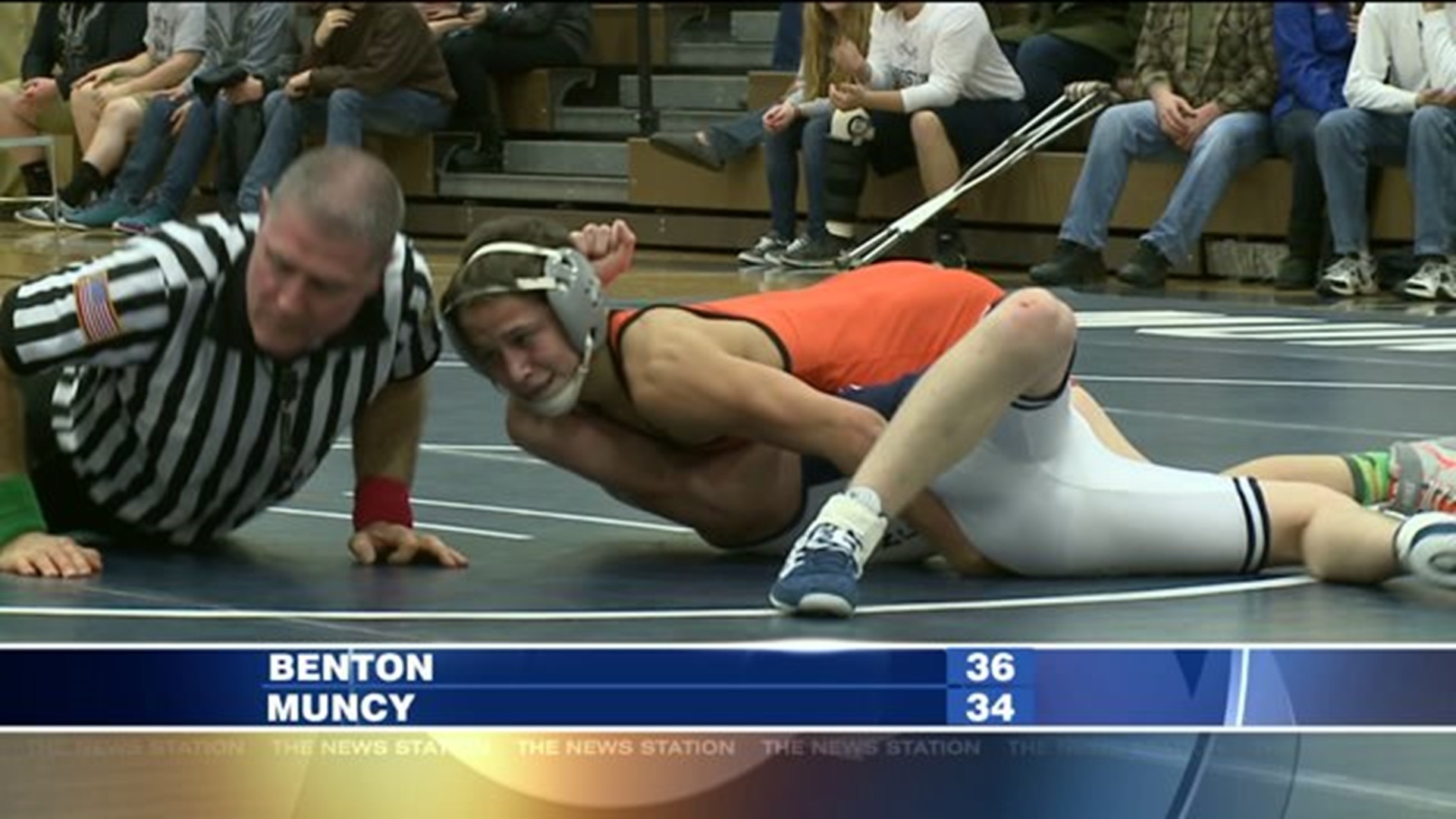 Benton vs Muncy wrestling