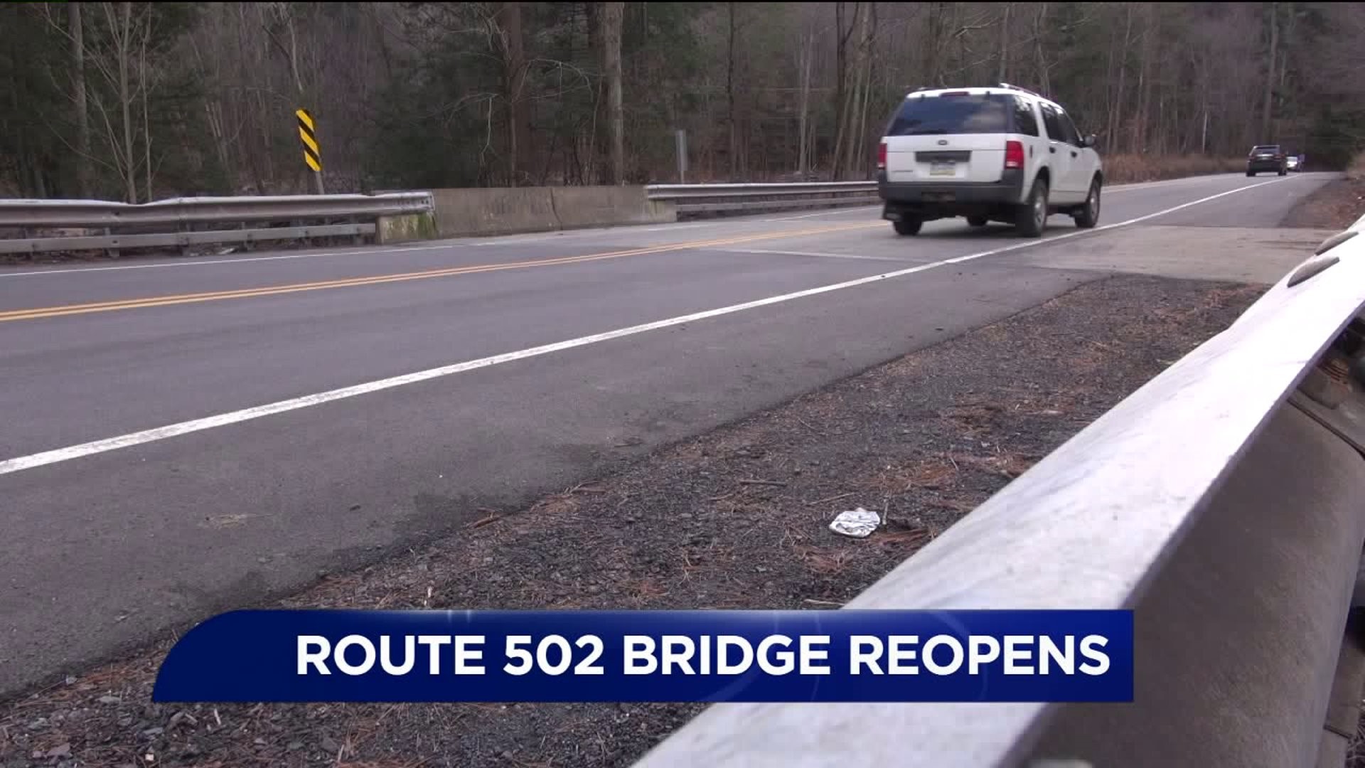 Route 502 Bridge Reopens After Repairs