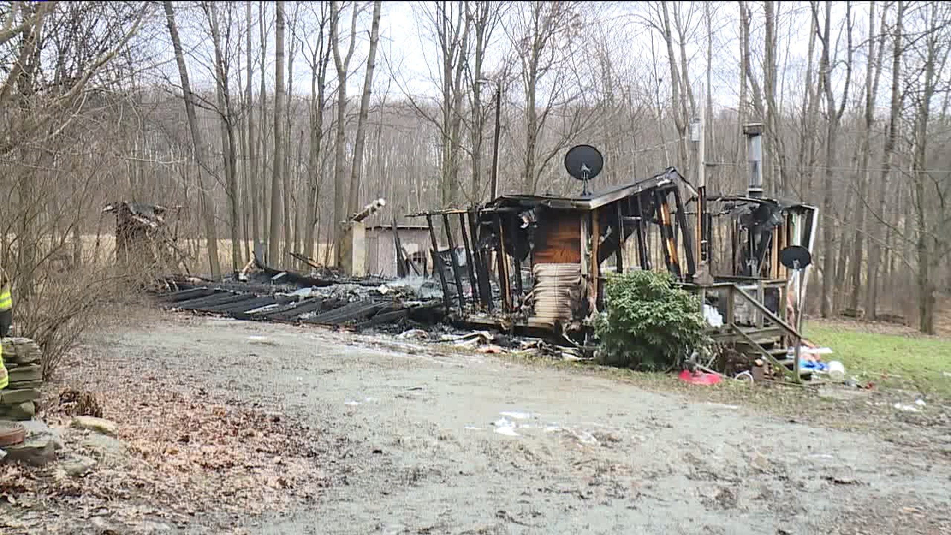 Home in Wyoming County Ruined by Flames