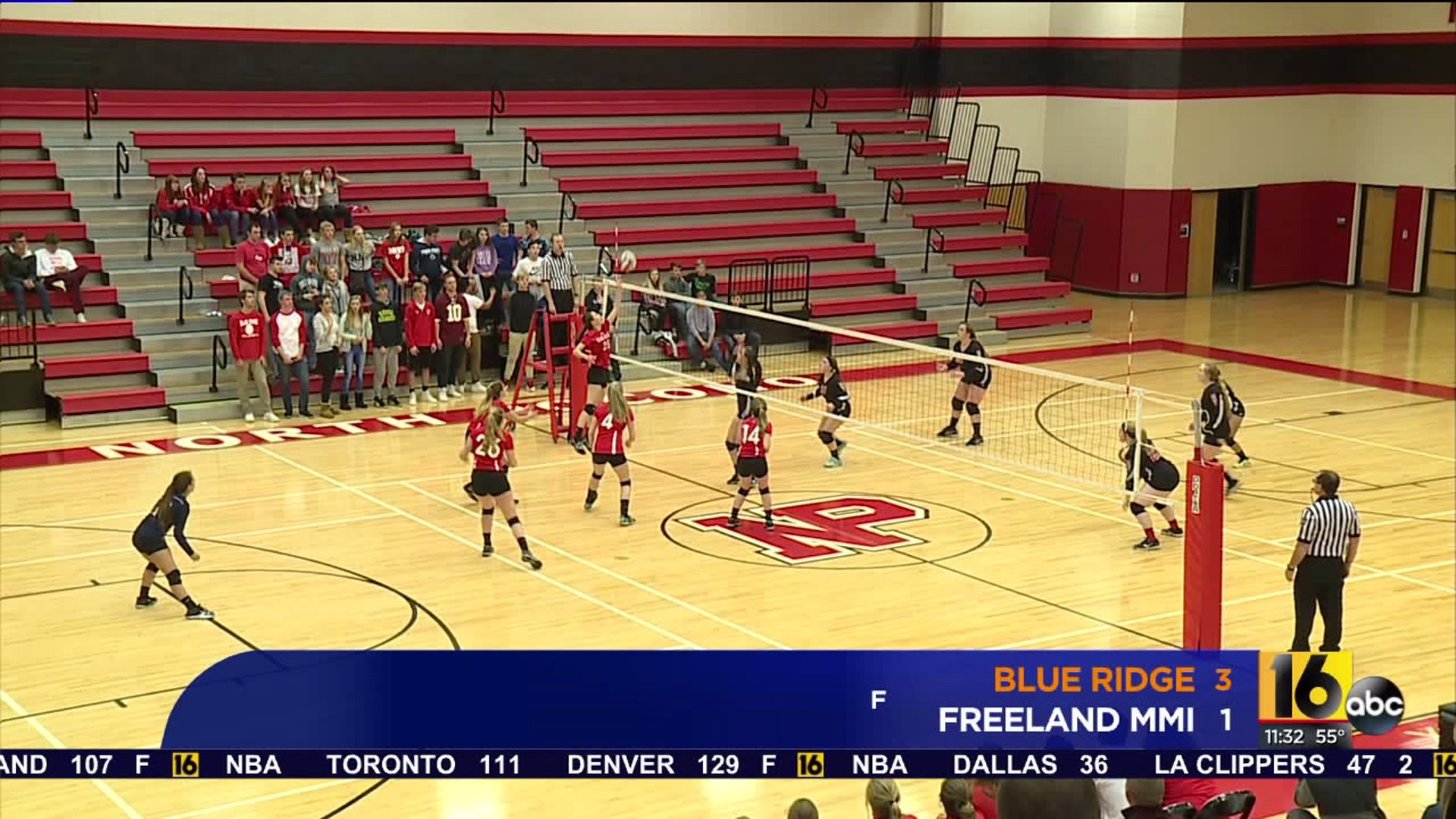 Blue Ridge vs Freeland MMI-Girl`s Volleyball Championship